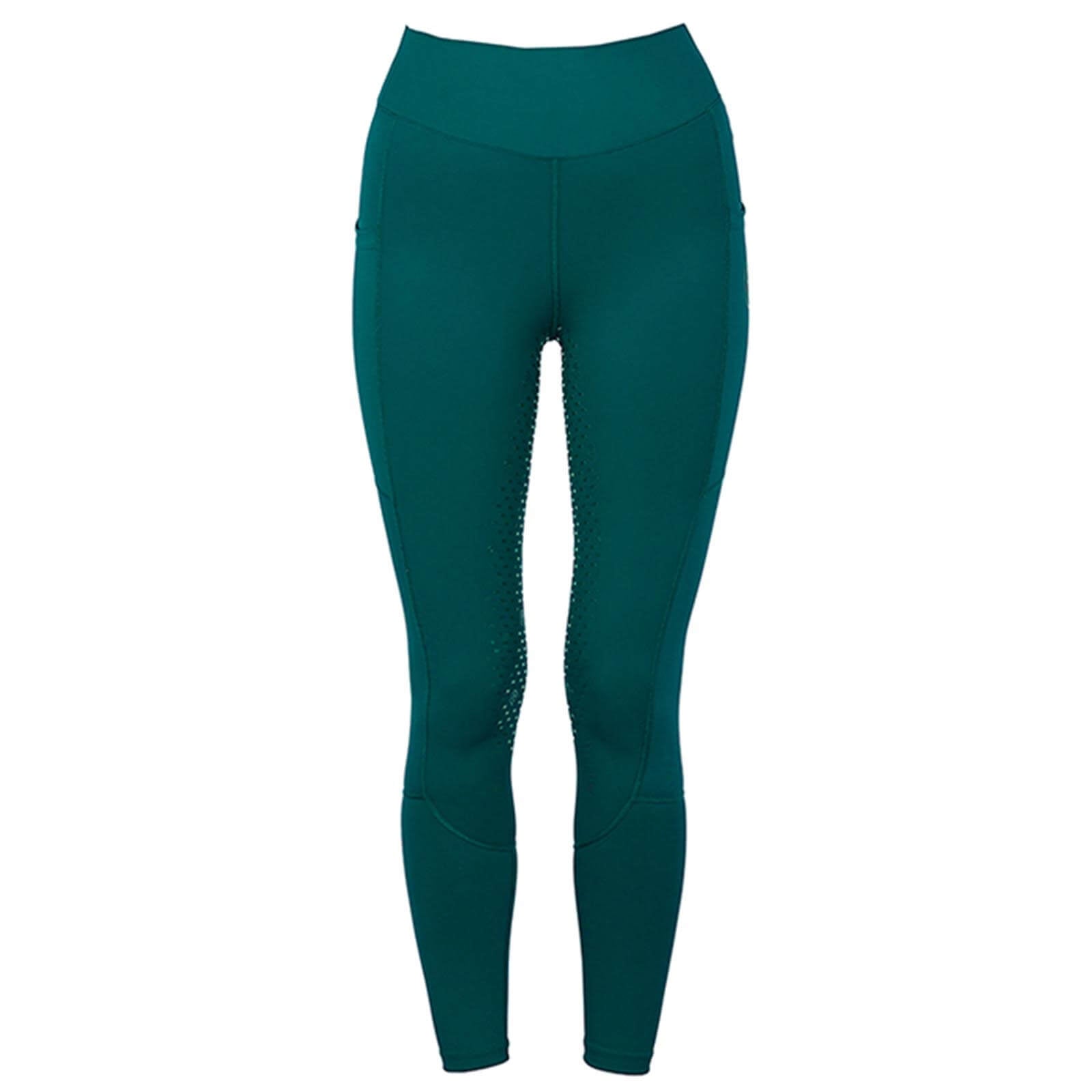 Reitleggings Damen Full-Grip Movement Vollbesatz Damenreitleggings