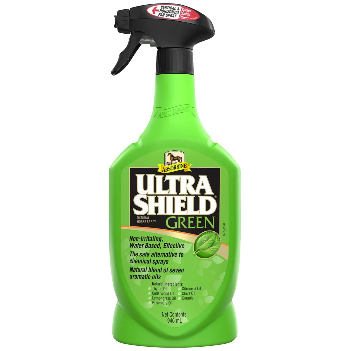 Pflegemittel Ultra Shield Green Natural Horse Conditioner Fellspray Insektenschutz