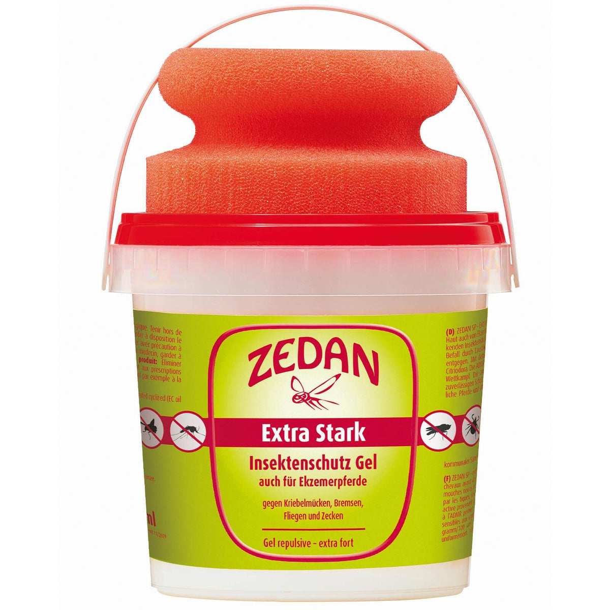 ZEDAN Insektenschutz Gel -extra stark- Fliegenschutz, 500 ml, Produkt allein.