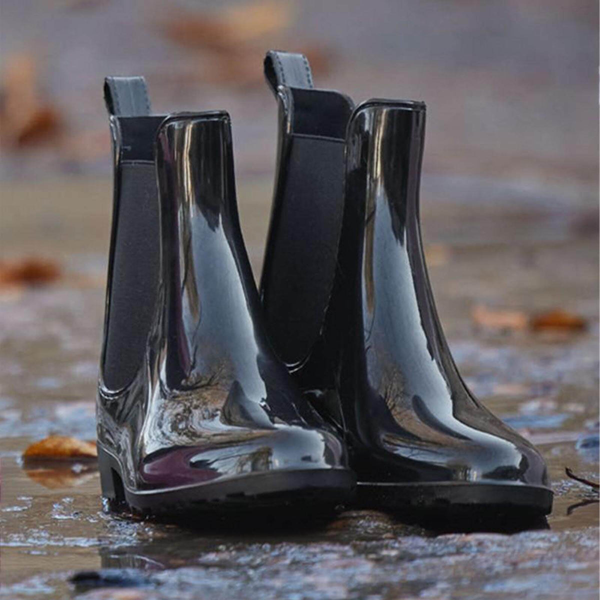 Jodhpurstiefelette Shiny