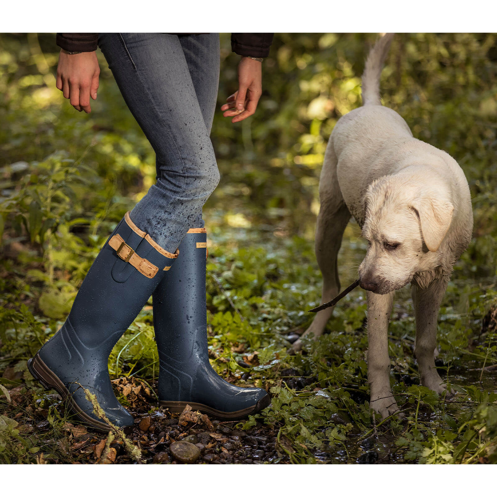 Gummistiefel Waterproof Burford Brown Classic