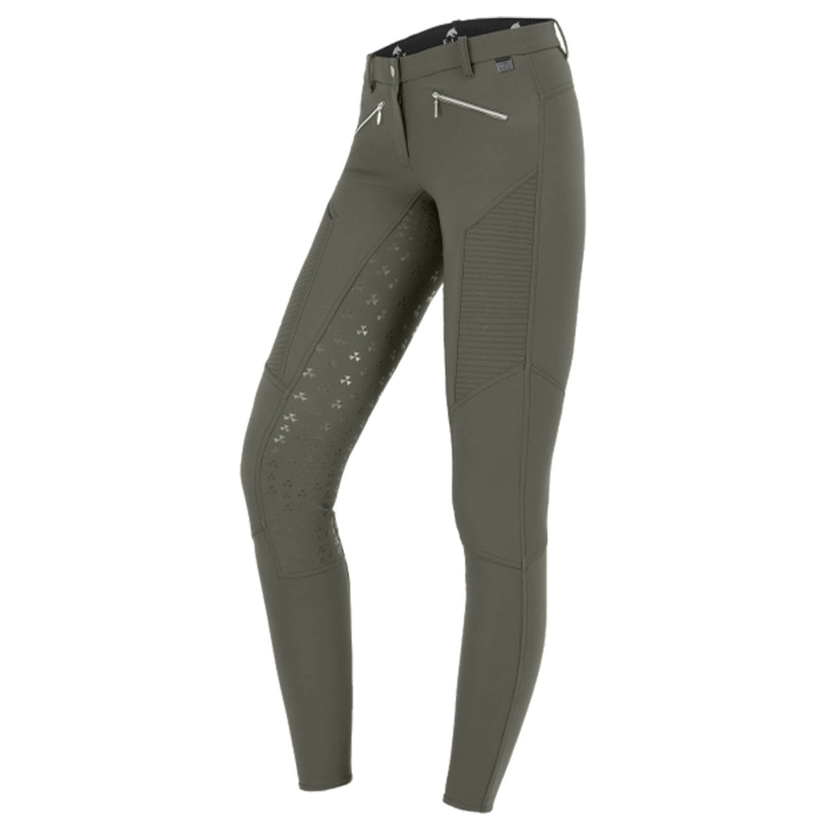 Reithose Damen Full-Grip Gala Silikon