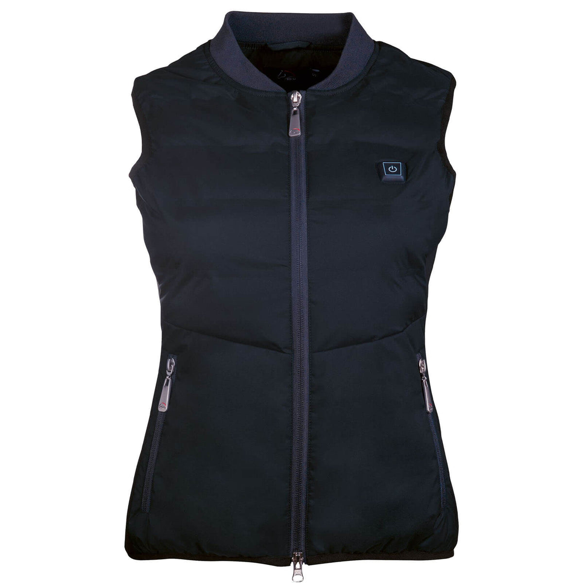 Heizweste Comfort Temperature-Style, Schwarz, Produkt allein auf weißem Hintergrund.