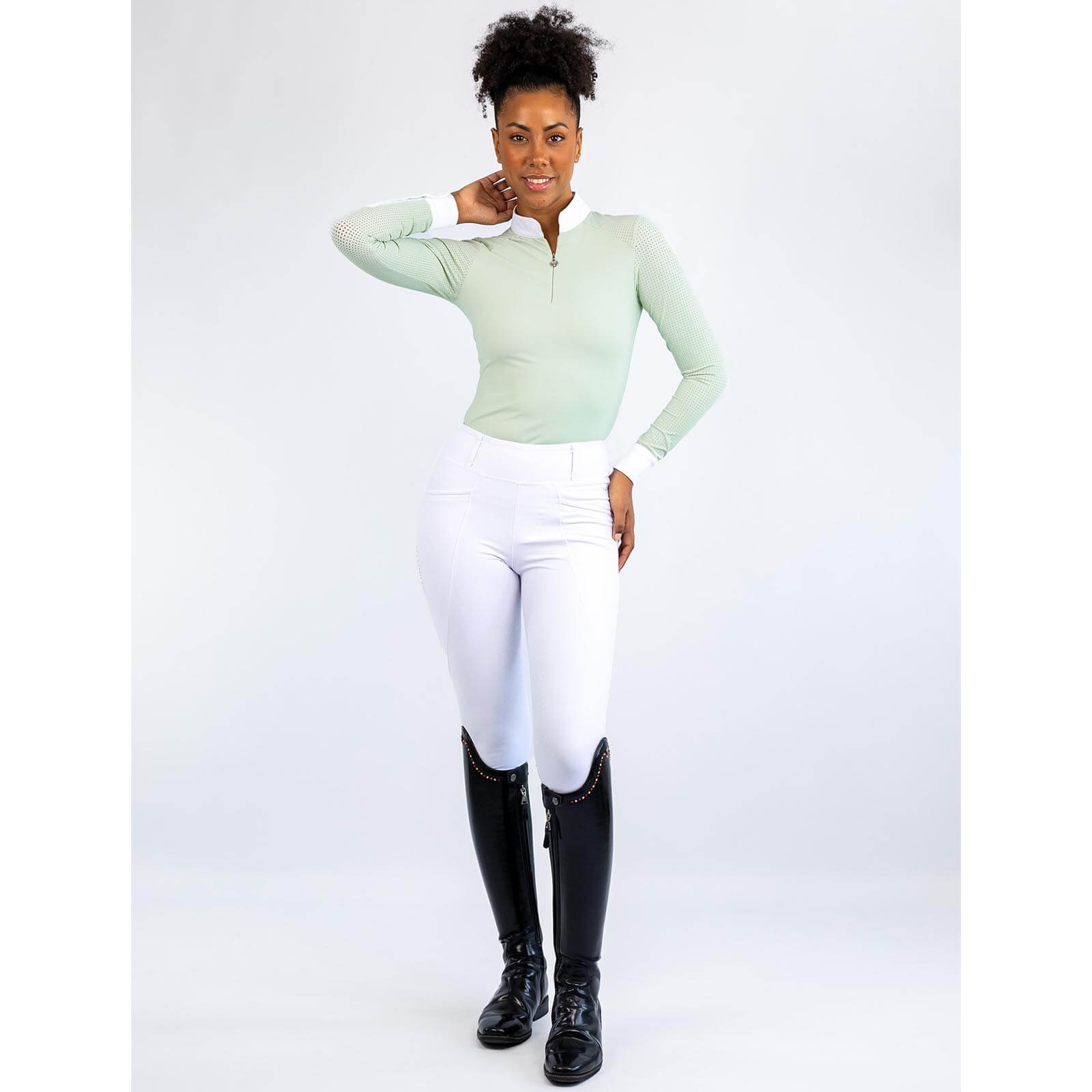 Turniershirt Damen Air Show Langarmshirt