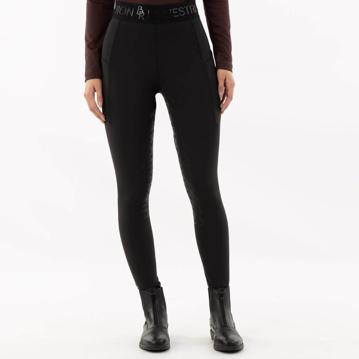 Reithose Damen HW 2024 Fullgrip Faiga Silikonbesatz