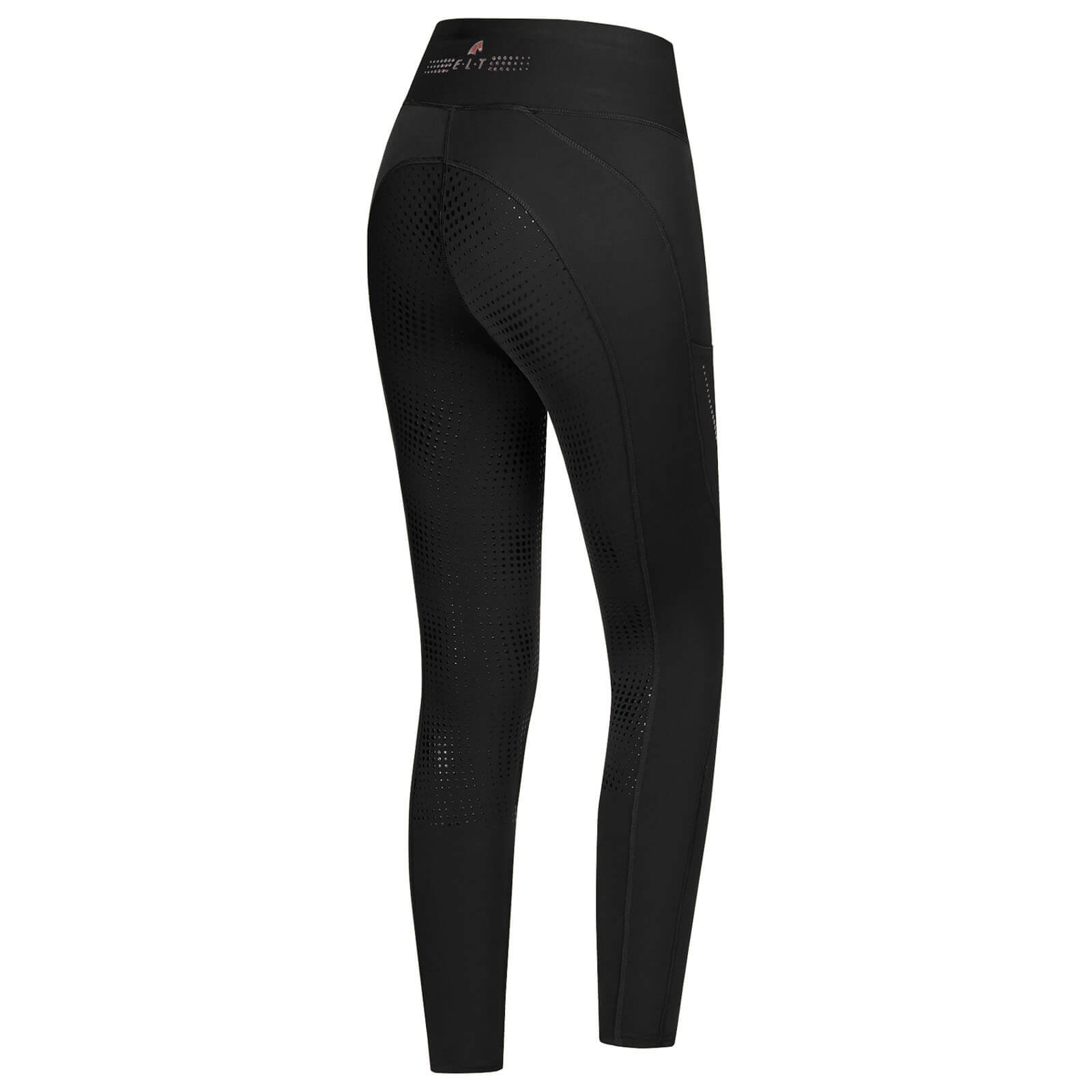 Thermo-Reitleggings Damen Full-Grip Milla HW 2023 Damenreitleggings Vollbesatz