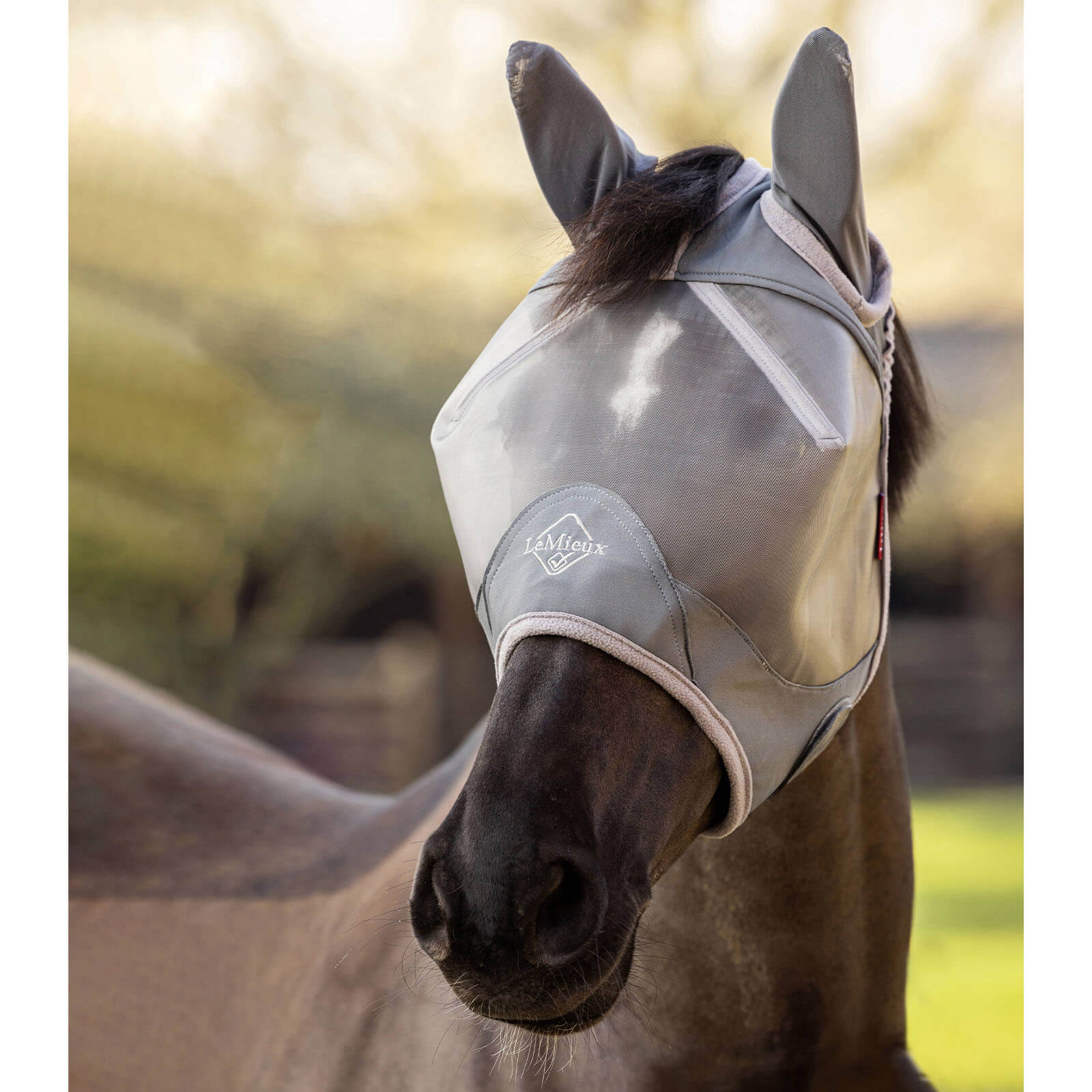 Fliegenmaske LMX Armour Shield Pro Fly Mask- Half Mask Fliegenschutzmaske