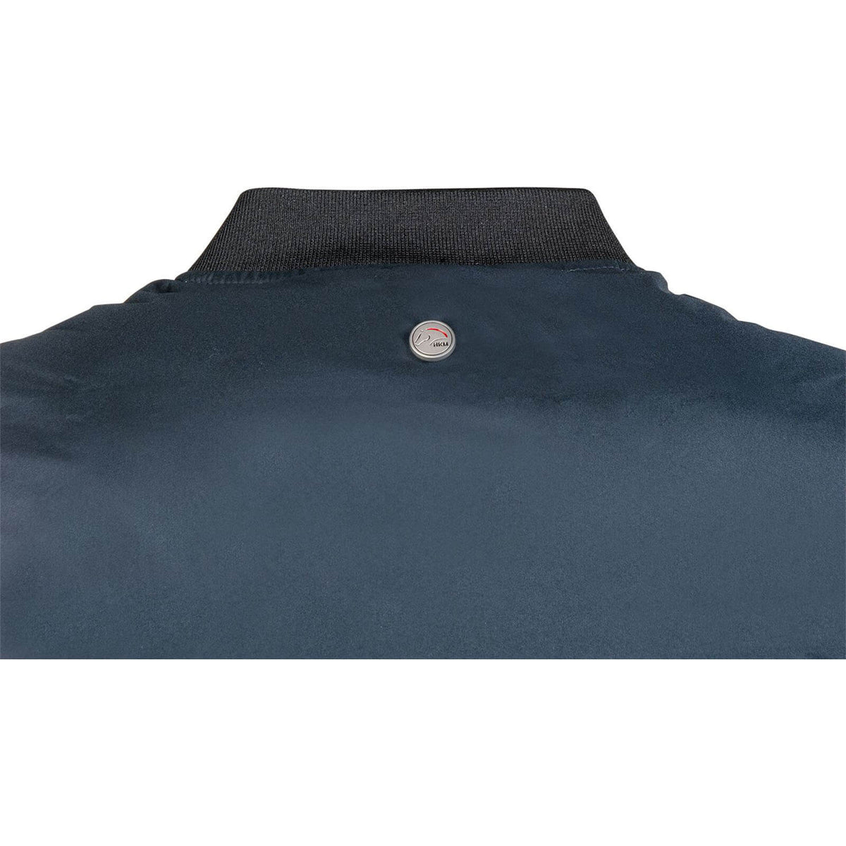 HKM Heizweste Comfort Temperature-Style, Dunkelblau, Detailaufnahme.