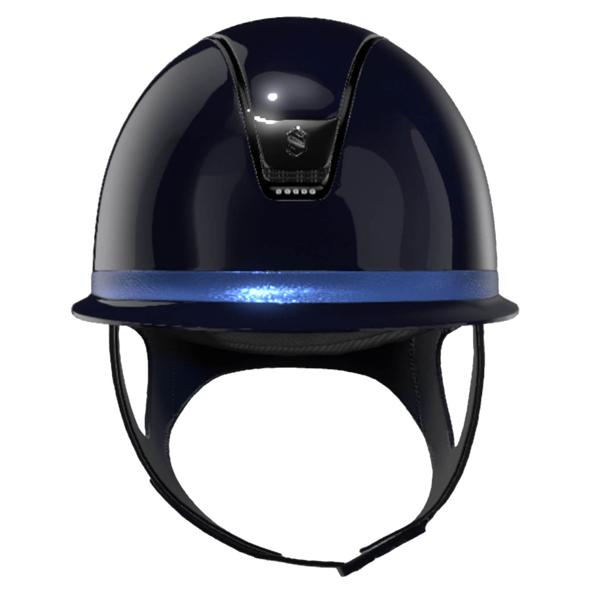Reithelm Miss Shield 2.0 Blue SG Top SG Frontal Band Leder Trim Chrome 5 SW Blason Chrome Black