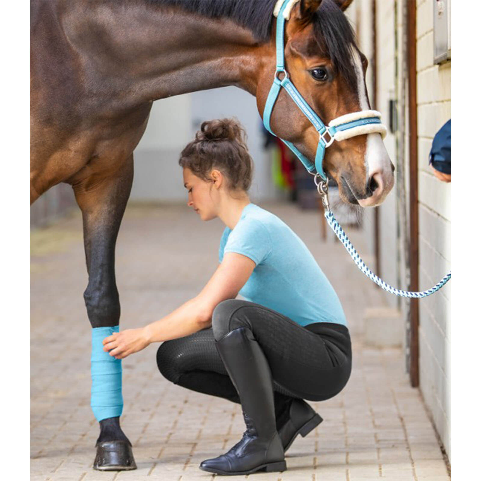 Reitleggings Damen Full-Grip Dana Damenreitleggings