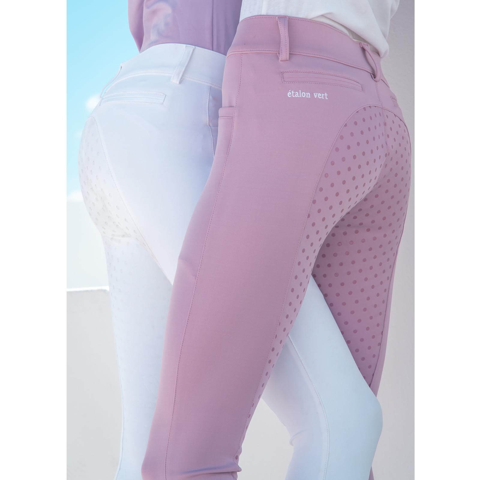 Reithose Damen Full-Grip Hochbund Belissimo
