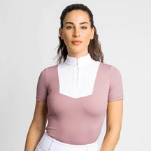 Rose Taupe/White