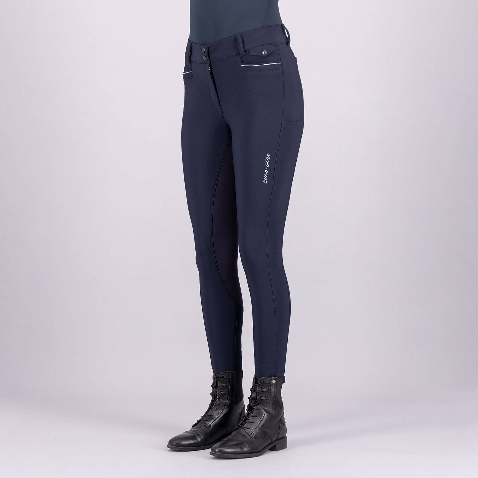 Reithose Damen Full-Grip ESArielle Grip Connect FS 2023 Damenreithose Vollbesatz