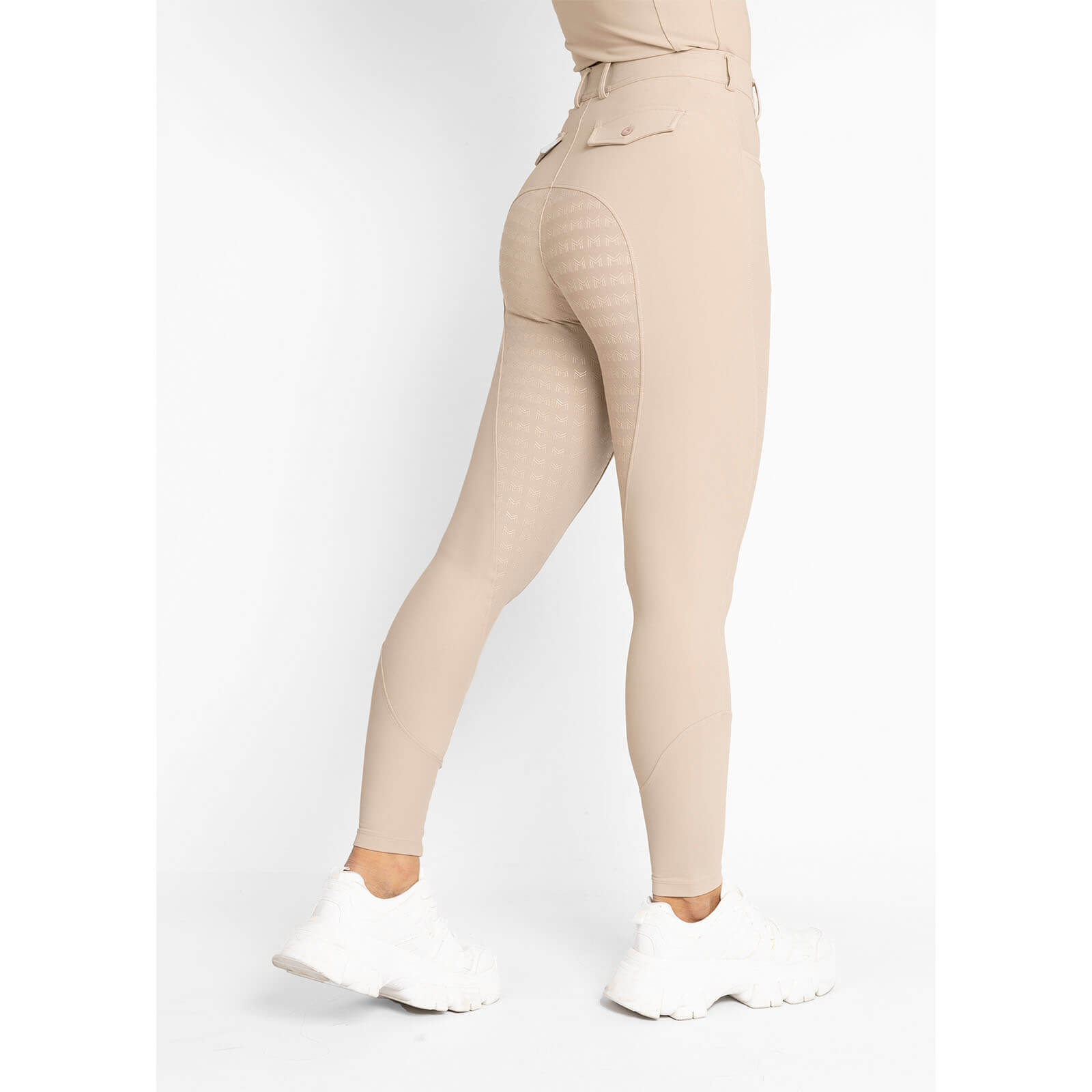 Reithose Damen Reflection Full Grip Breeches Vollbesatz Damenreithose