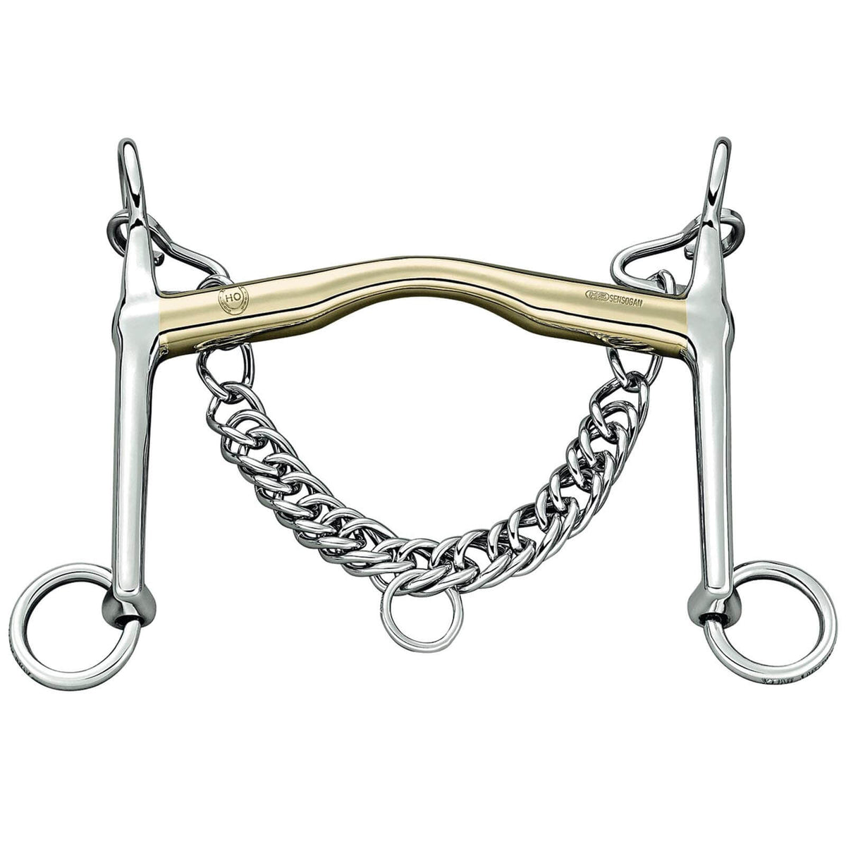 Dressurkandare Lang HO 14 mm SENSOGAN® Reitkandare