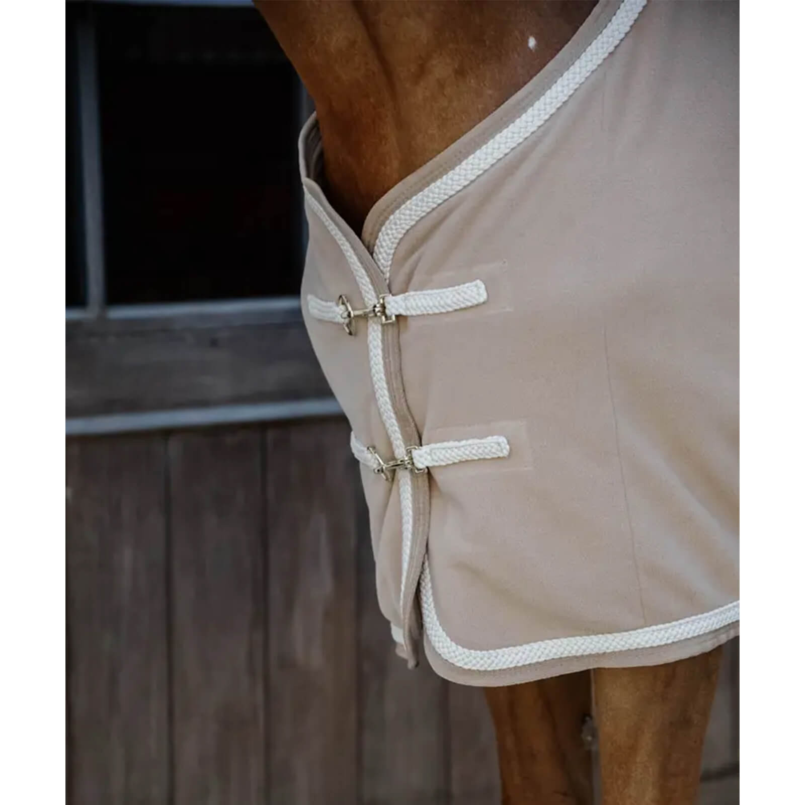 Abschwitzdecke Plaited Rope Fleecedecke