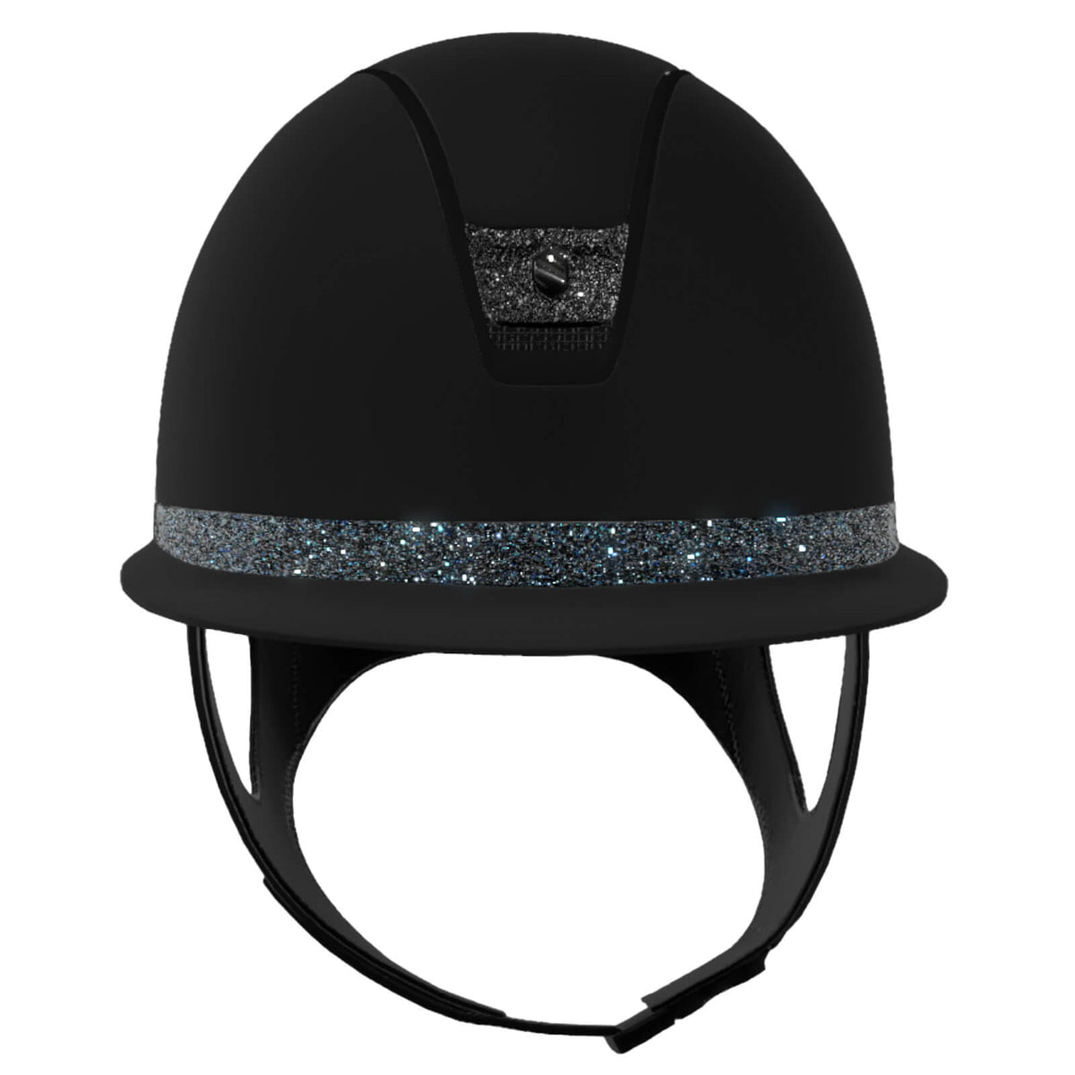Reithelm Miss Shield 2.0 Black SM Top SM Frontal Band Crystal Fabric Trim Matt Black Blason Crystal