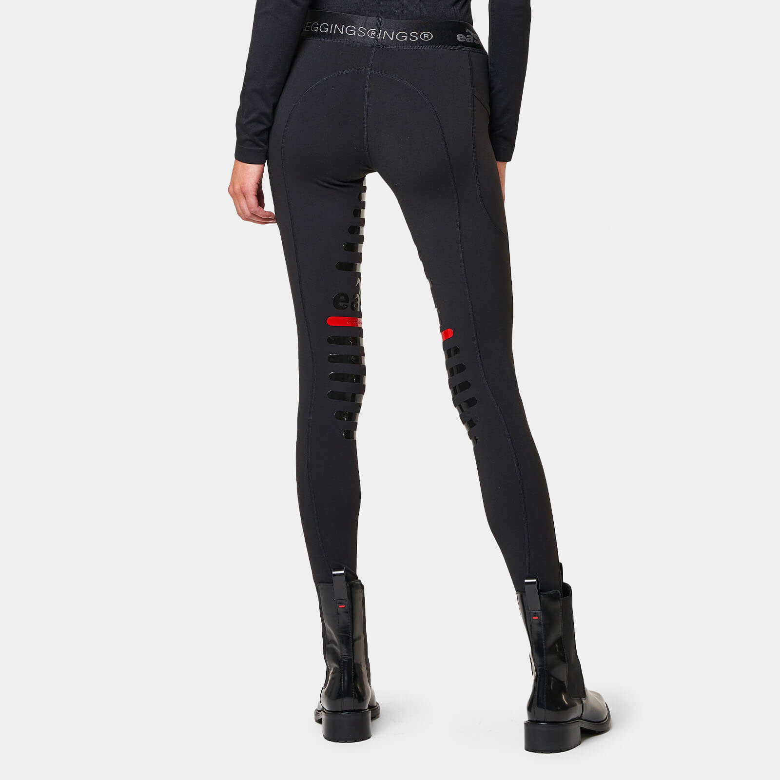 Reitleggings Damen Reggings R1 Damenreitleggings