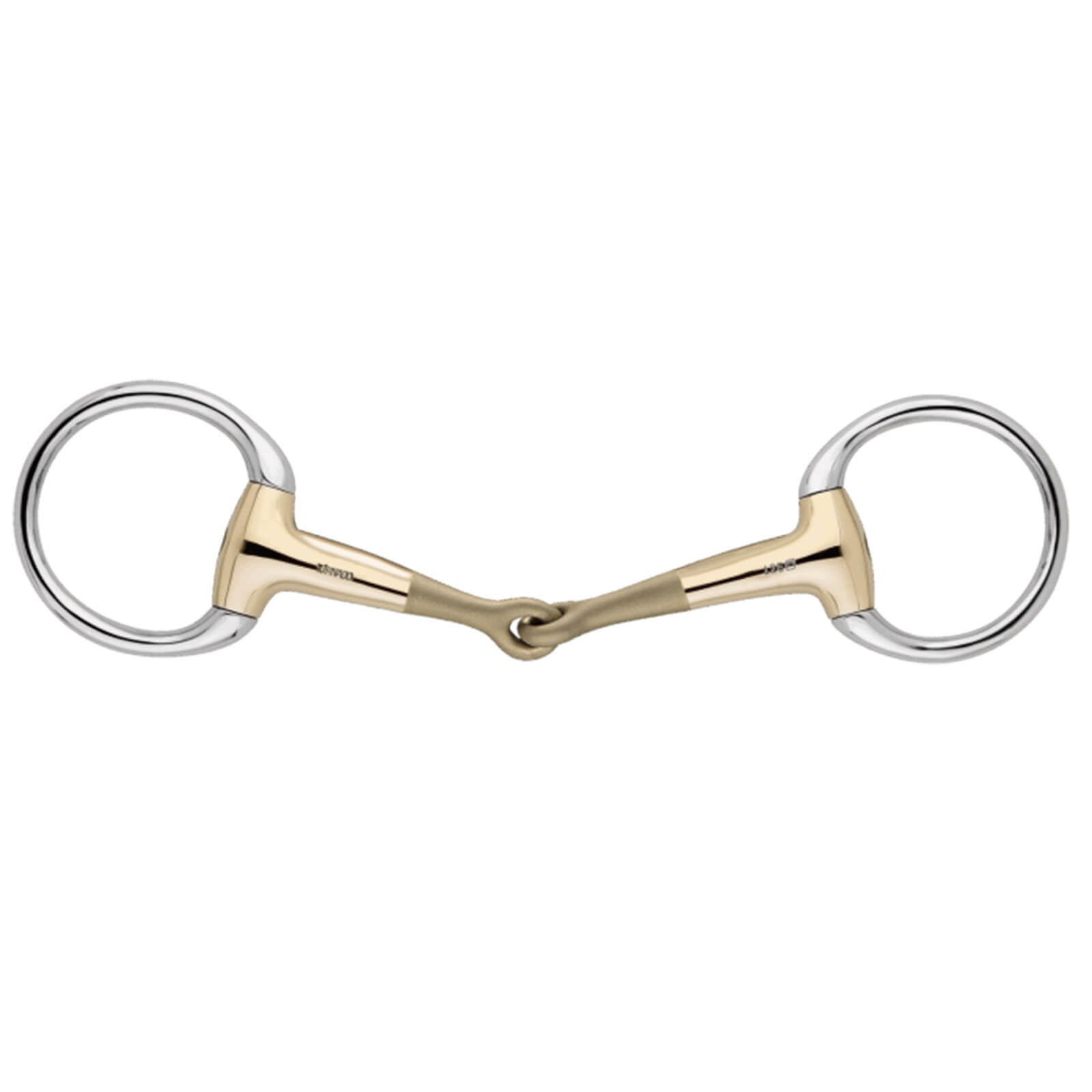 Unterlegtrense Olivenkopft Einfach Gebrochen Turnado 14 mm SENSOGAN®