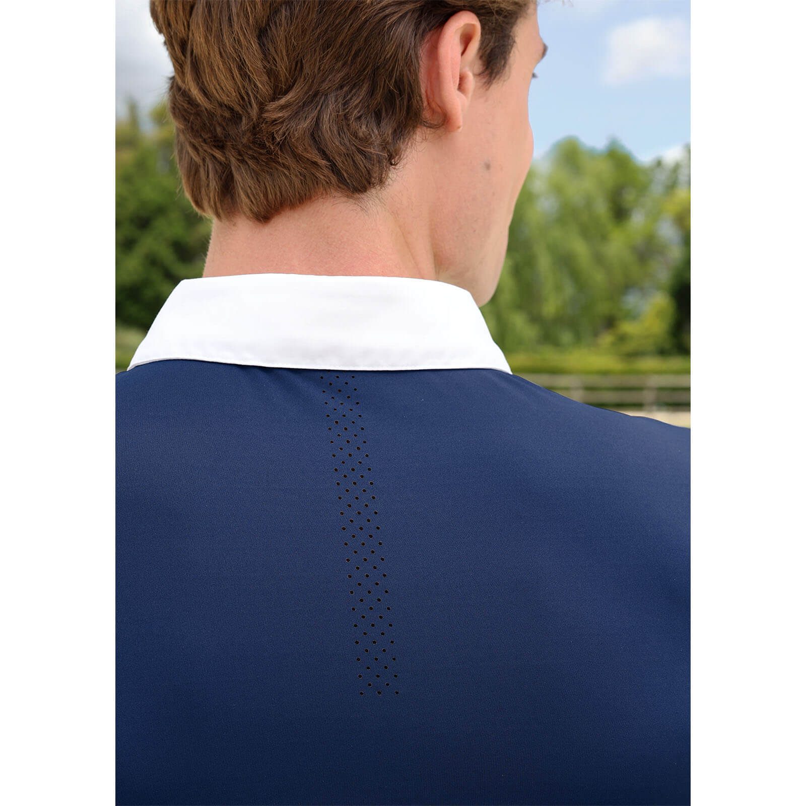 Langarmshirt Herren Active Long Competition Shirt Turniershirt