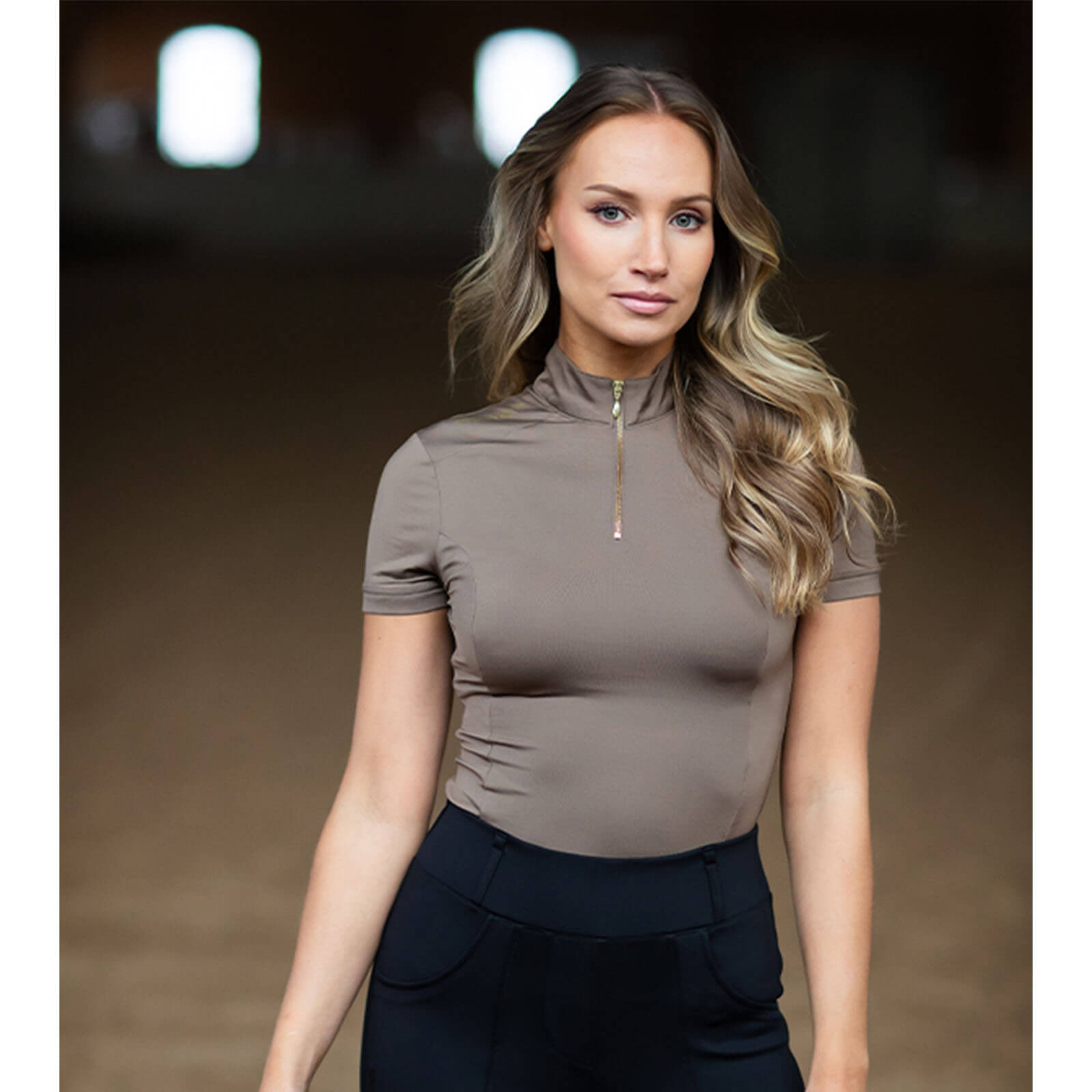 Baselayer Shortsleeve UV Protection Champagne T-Shirt