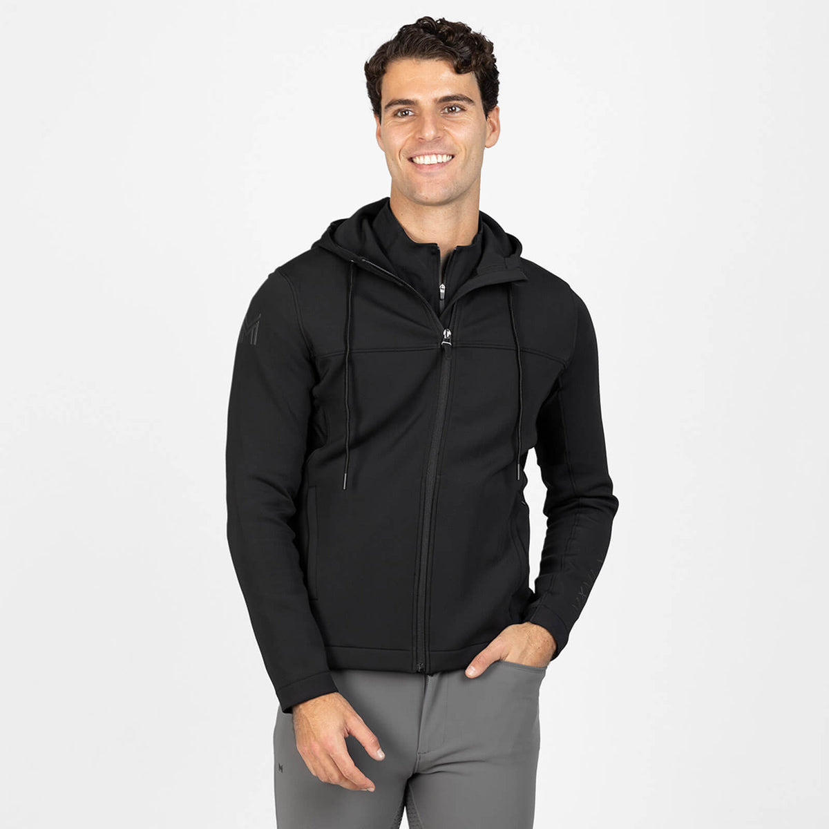 Sweatjacke Herren Club Zip-Hoodie