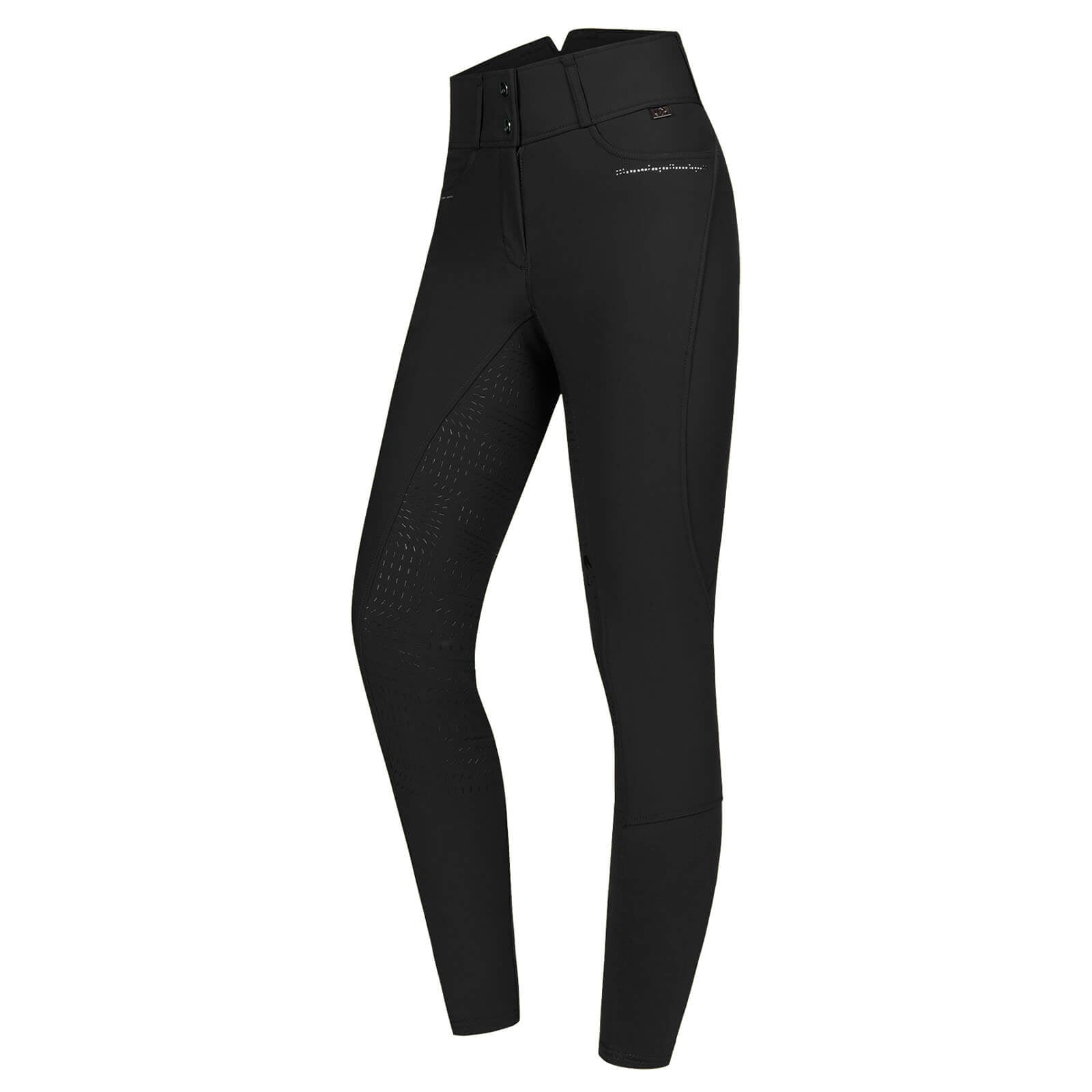 Reithose Damen Full-Grip Mathilda Glam High Waist Damenreithose Vollbesatz