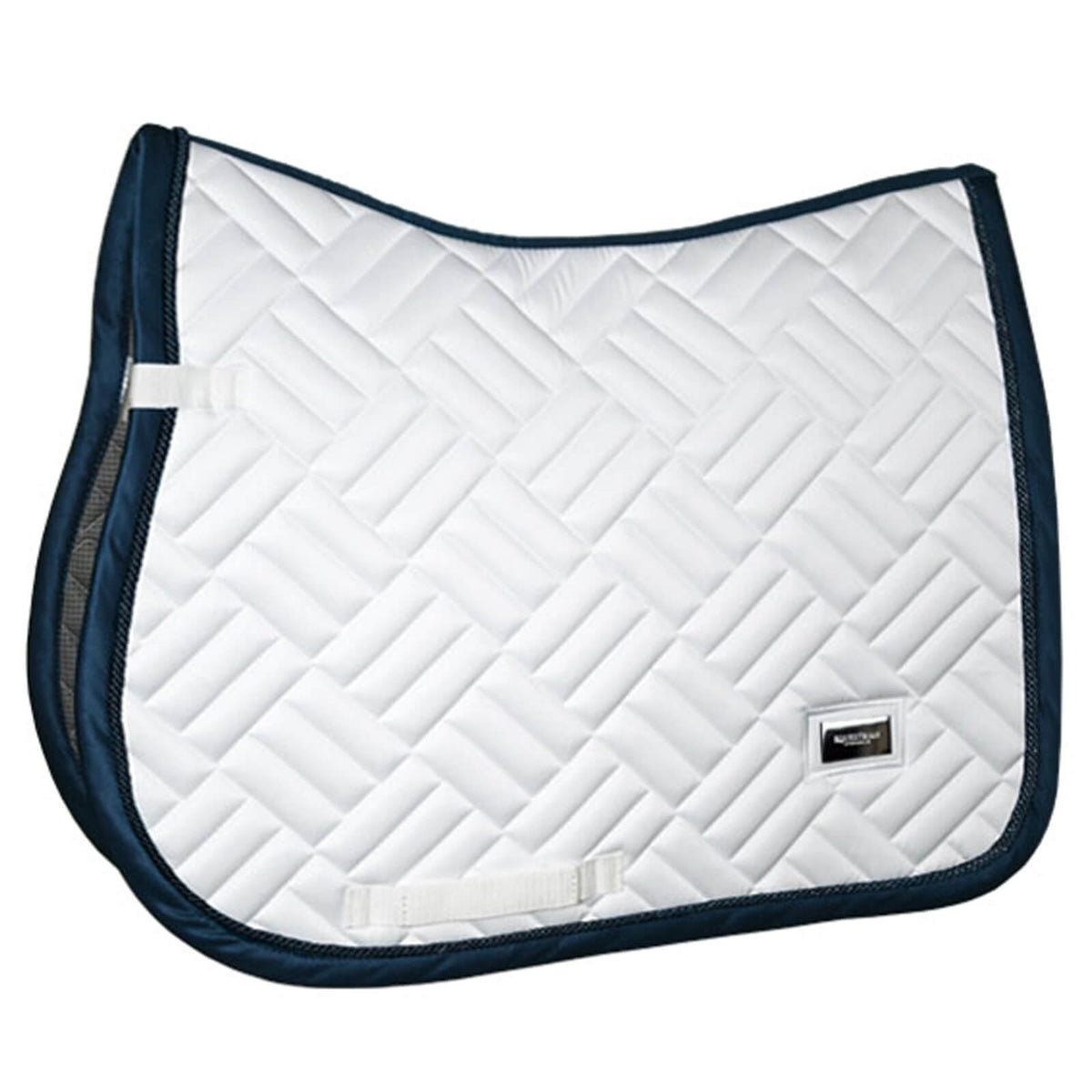 Schabracke Springen Modern White Navy Springschabracke