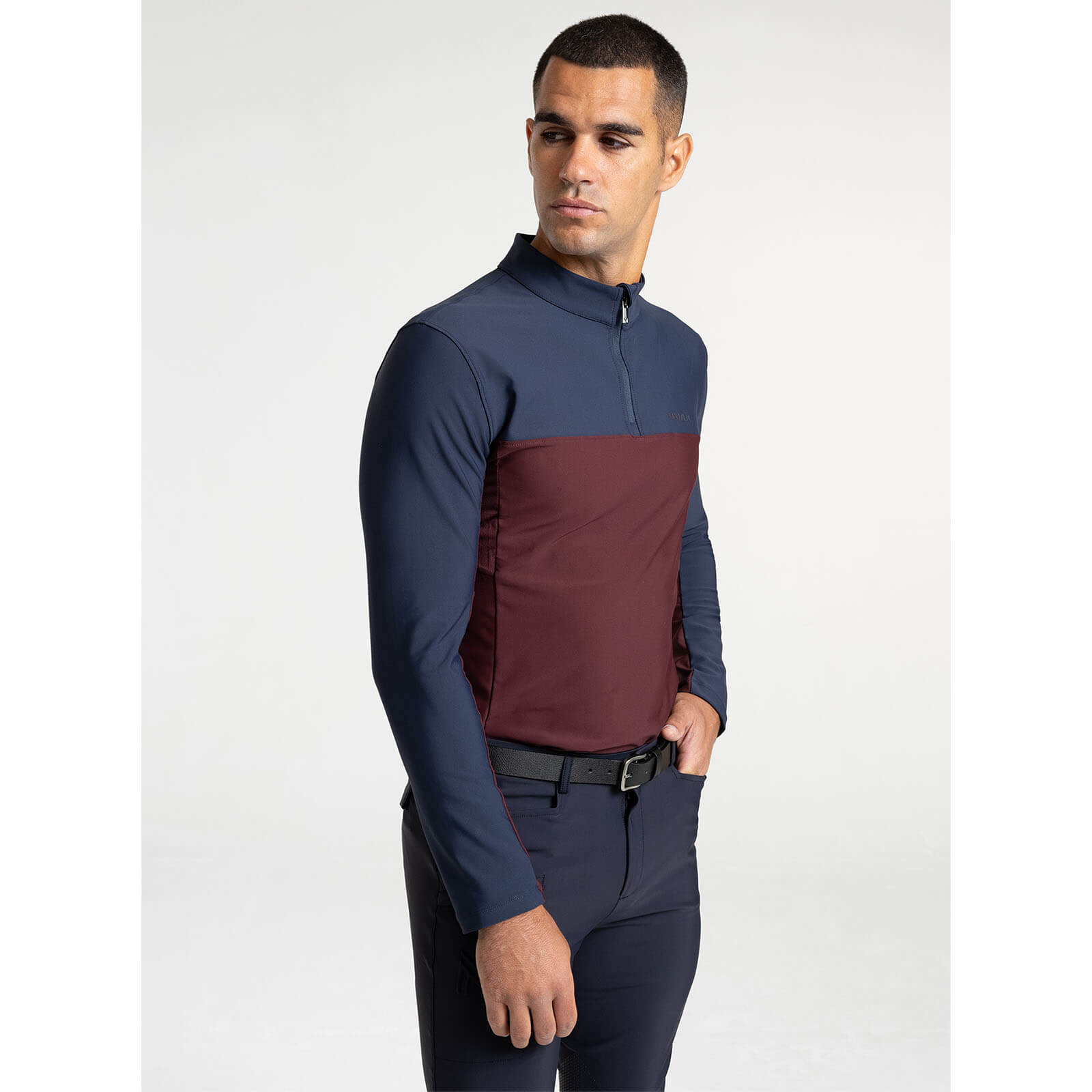 Funktionsshirt Herren Langarm Kent Base Layer