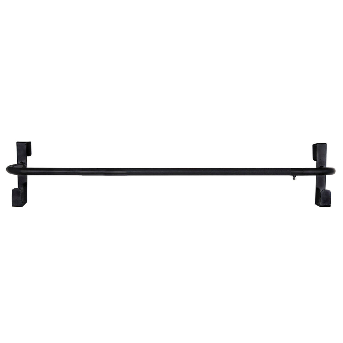 Waldhausen Deckenhalter für Boxentür, Schwarz, Produkt allein auf weißem Hintergrund.