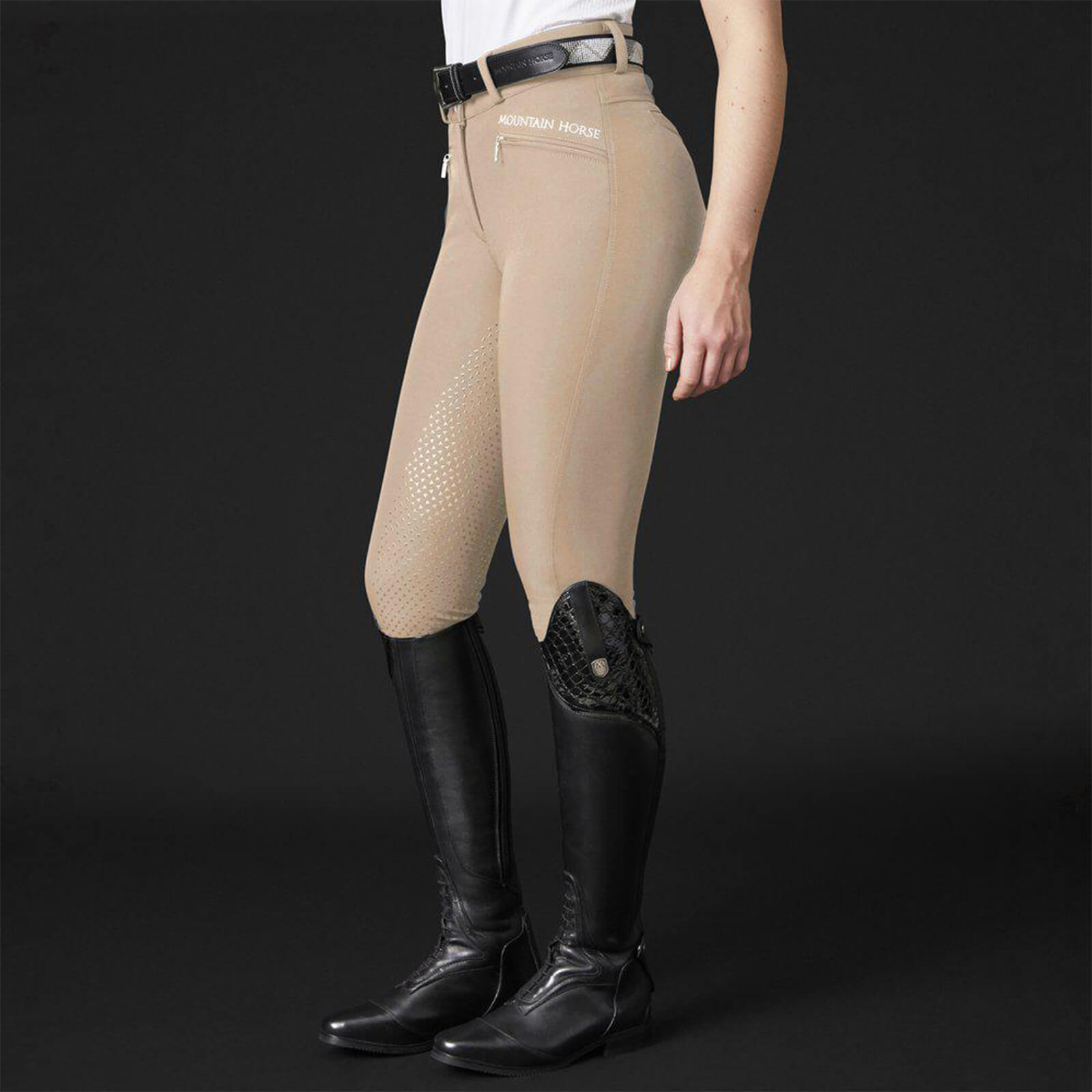 Reithose Damen Full-Grip Diana Damenreithose Vollbesatz
