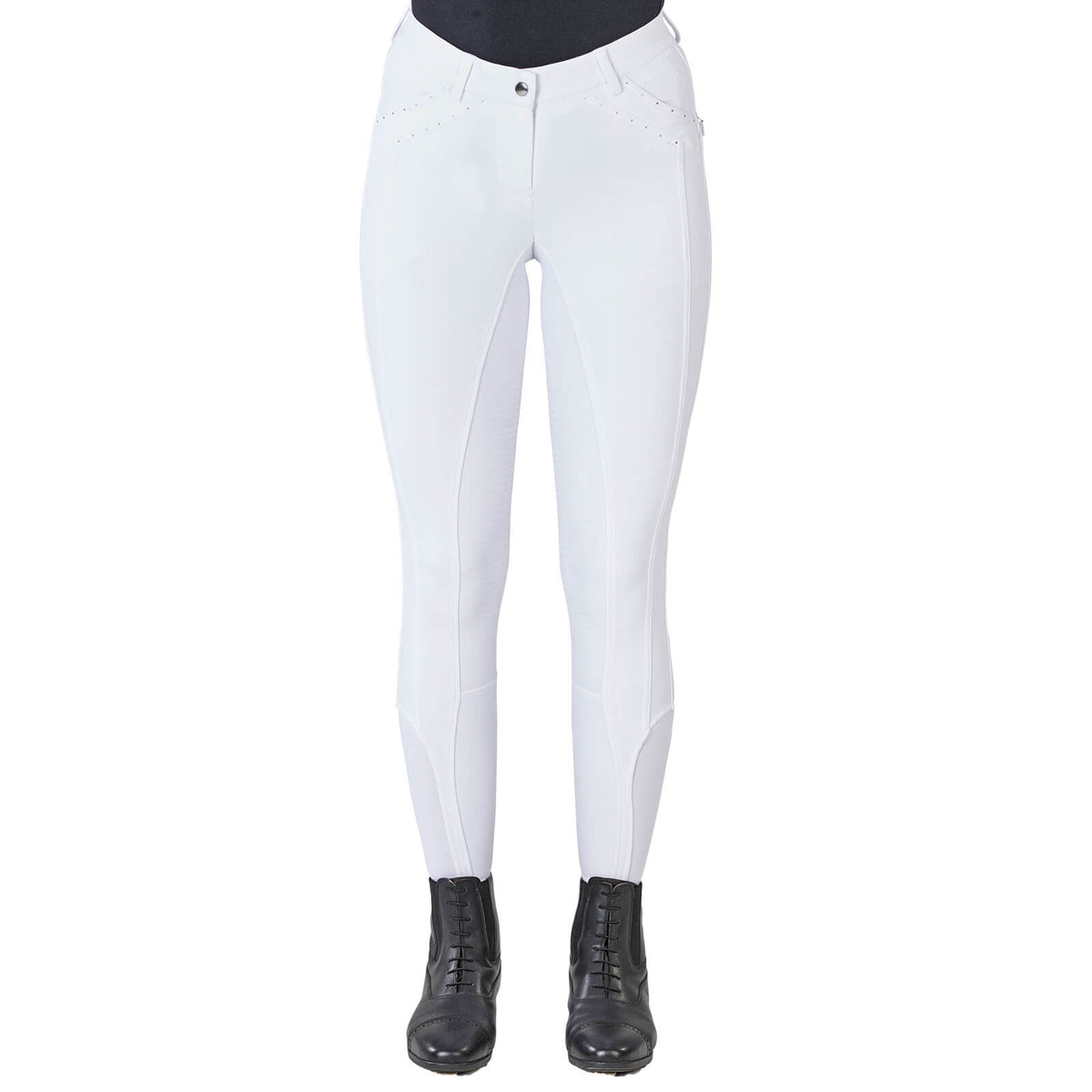 Reithose Damen Knie-Grip Zaya Show Turnierreithose Kniebesatz