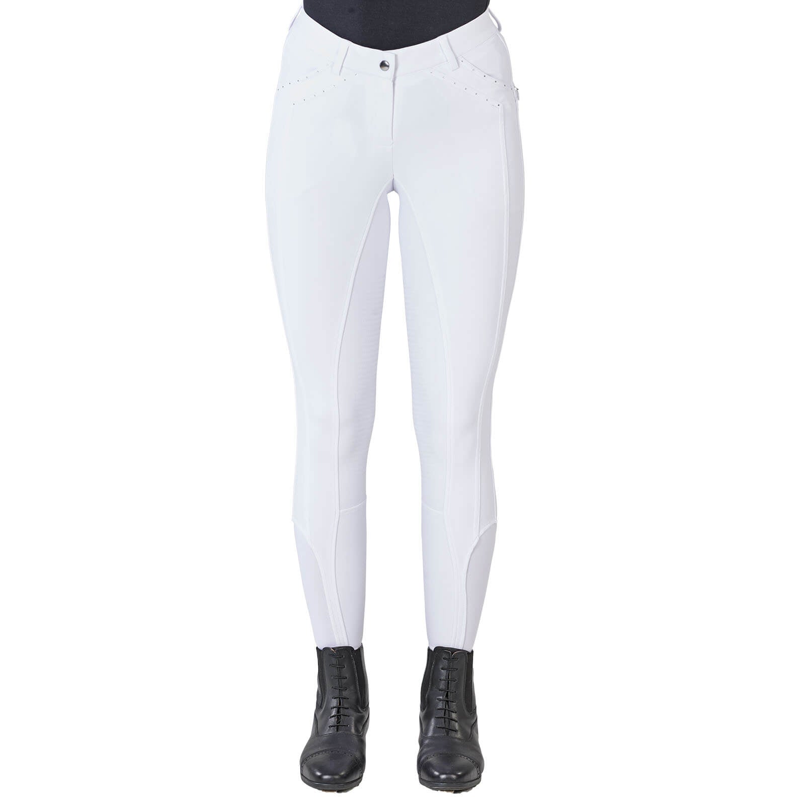 Reithose Damen Knie-Grip Zaya Show Turnierreithose Kniebesatz