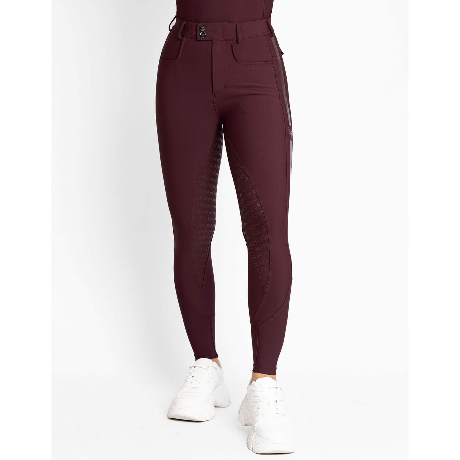 Reithose Damen Reflection Full Grip Breeches Vollbesatz Damenreithose