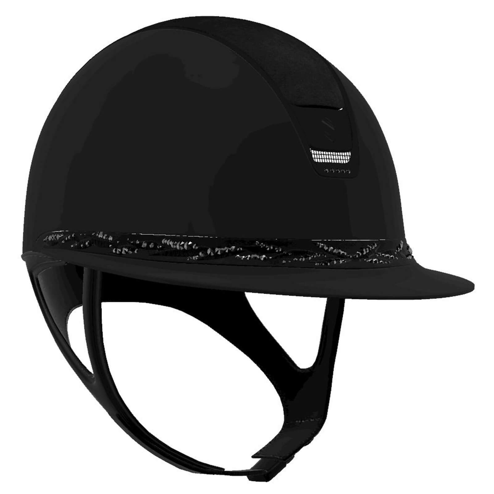 Reithelm Miss Shield 2.0 Black SM Top Alcantara Frontal Band Flower Swaro Trim 5 Swaro Blason Matt B