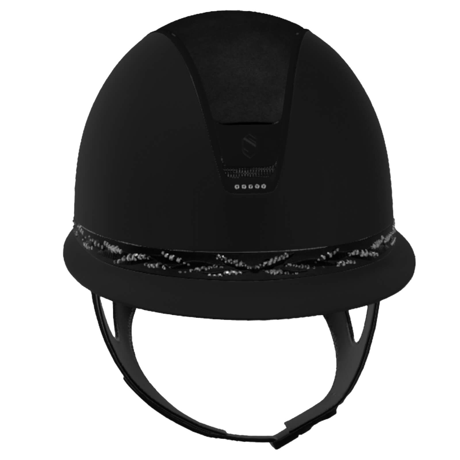 Reithelm Miss Shield 2.0 Black SM Top Alcantara Frontal Band Flower Swaro Trim 5 Swaro Blason Matt B