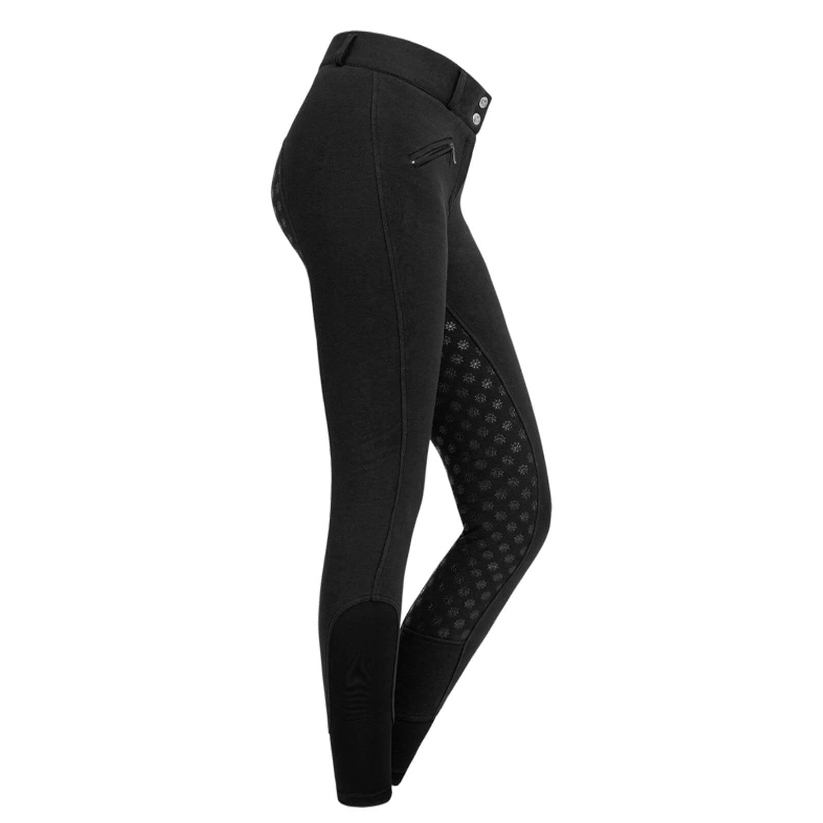 Reithose Damen Thermo Fun Sport Silikon High Waist Damenreithose