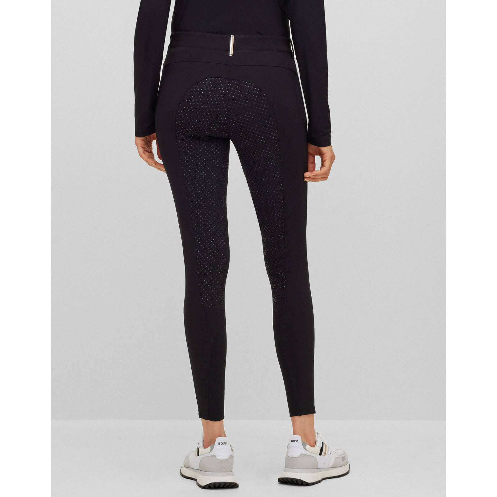 Reithose Damen Full-Grip Heather Classic Damenreithose Vollbesatz