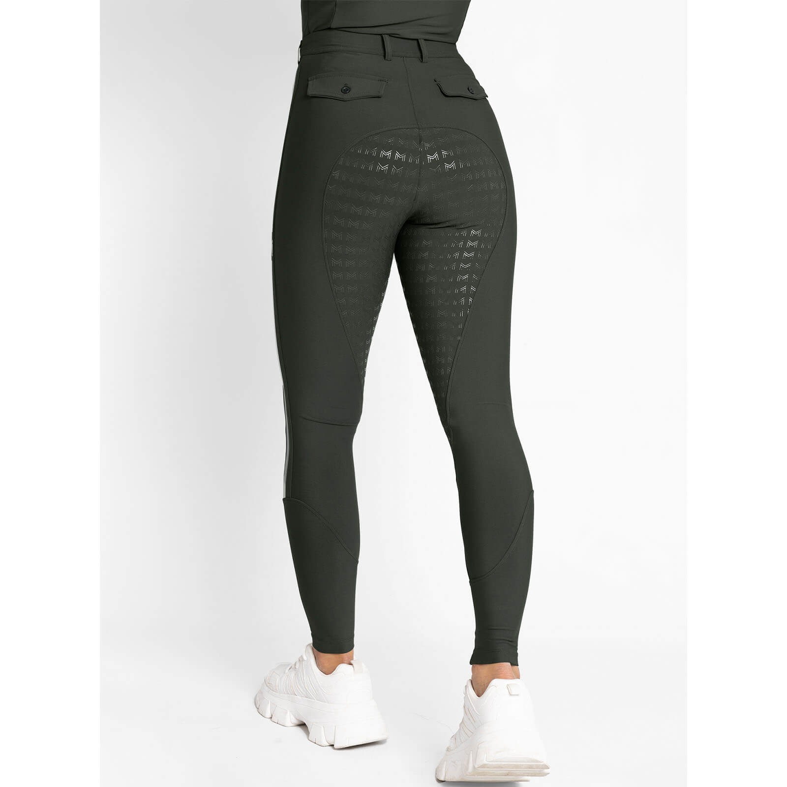 Reithose Damen Reflection Full Grip Breeches Vollbesatz Damenreithose