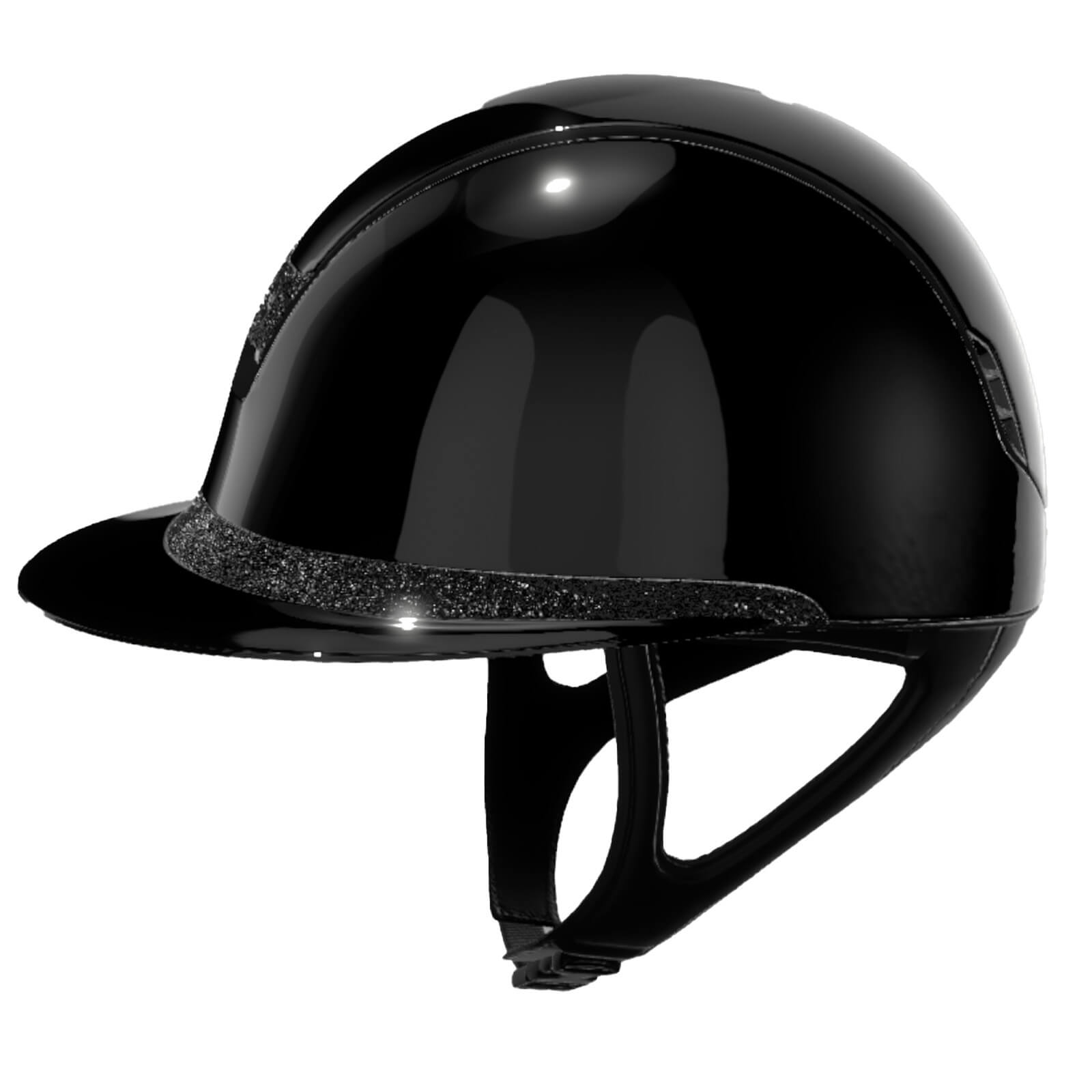 Reithelm Miss Shield 2.0 Black SG Top SG Frontal Band Crystal Fabric Trim Matt Black Blason Crystal