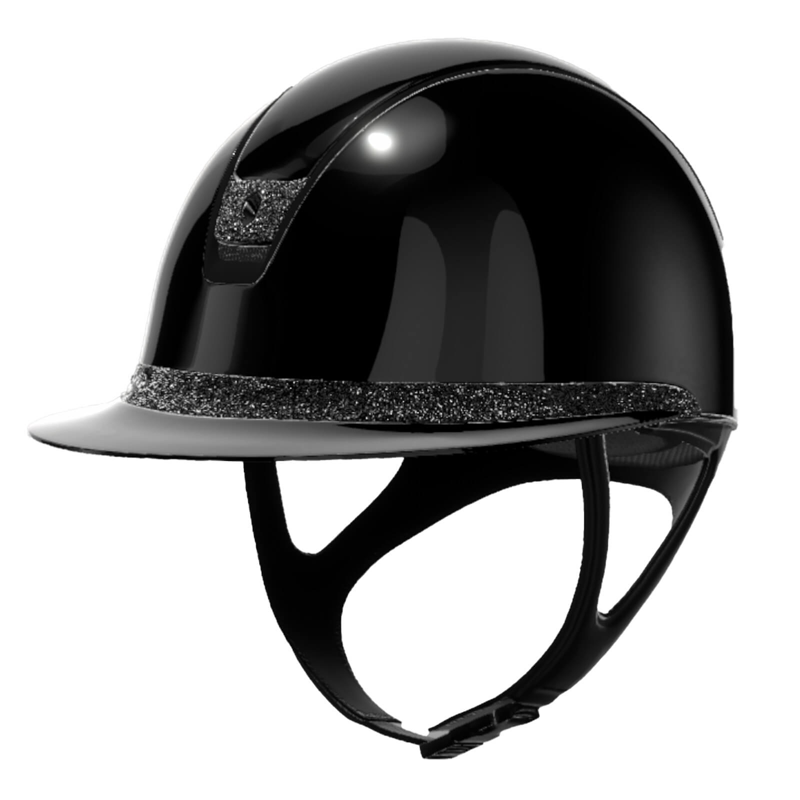 Reithelm Miss Shield 2.0 Black SG Top SG Frontal Band Crystal Fabric Trim Matt Black Blason Crystal