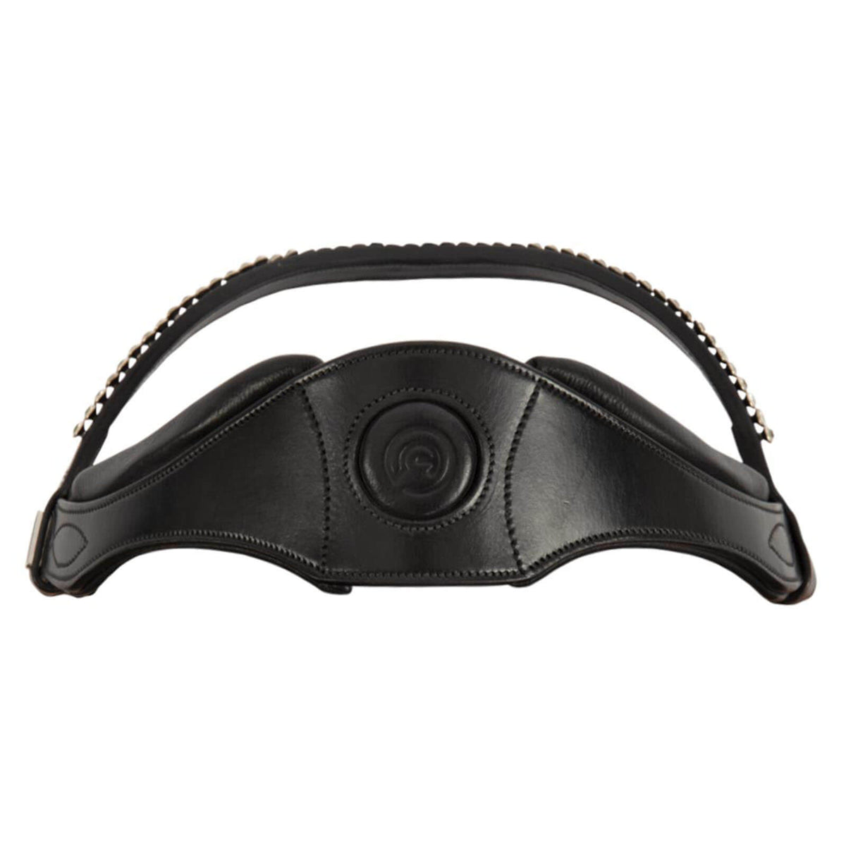 ANKY Trense ATH19002 Comfort Fit Trensenzaum, Schwarz, Detailaufnahme des Stirnriemens.