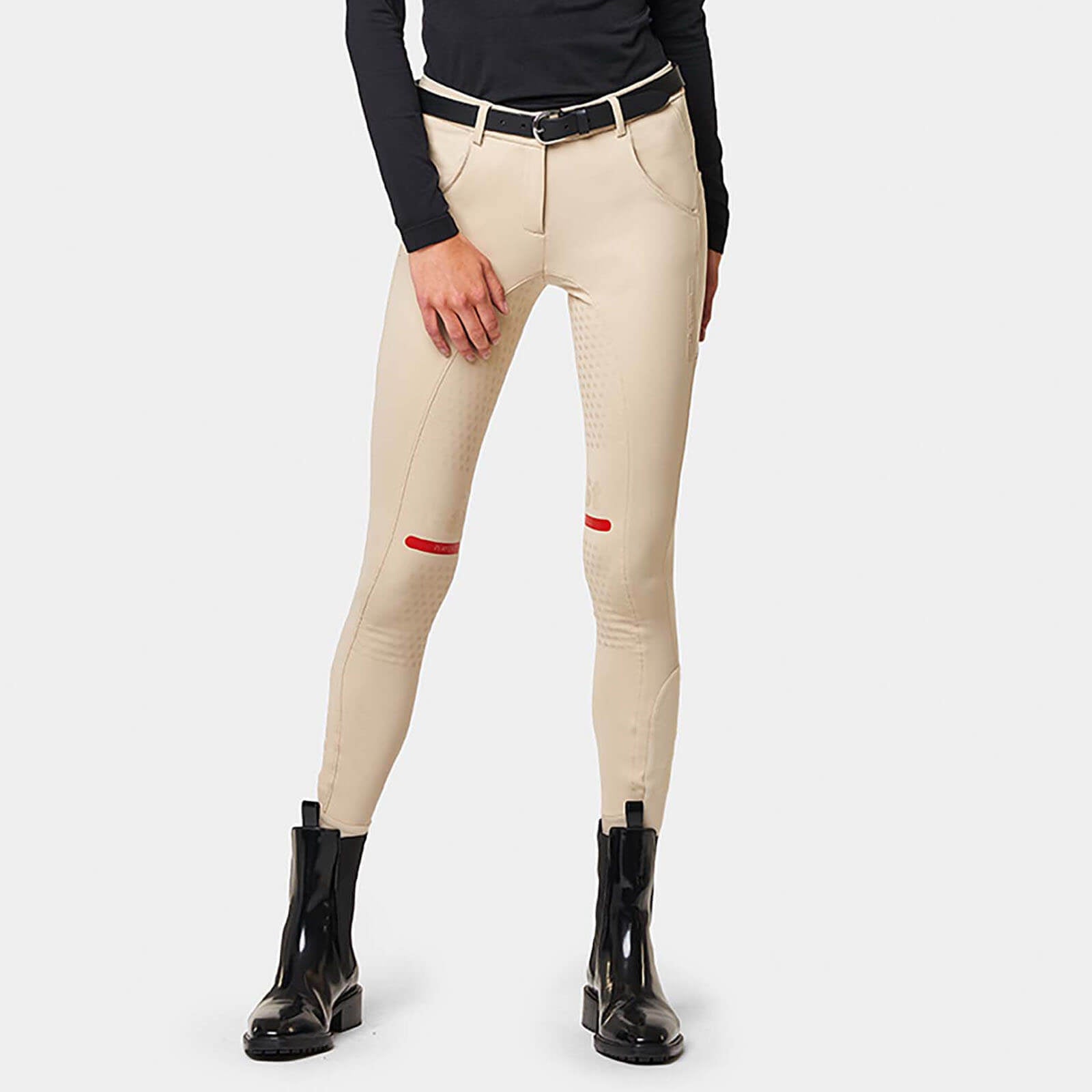 Reithose R2 Performance Dressage Reitleggins Vollbesatz mit Handytasche