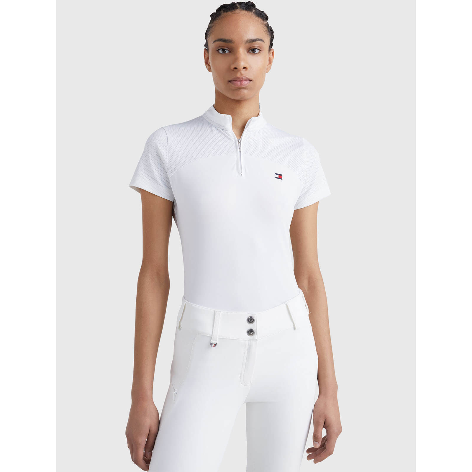 Turniershirt Damen Fresh Air' Performance FS 2023 Kurzarm mit Reißverschluss