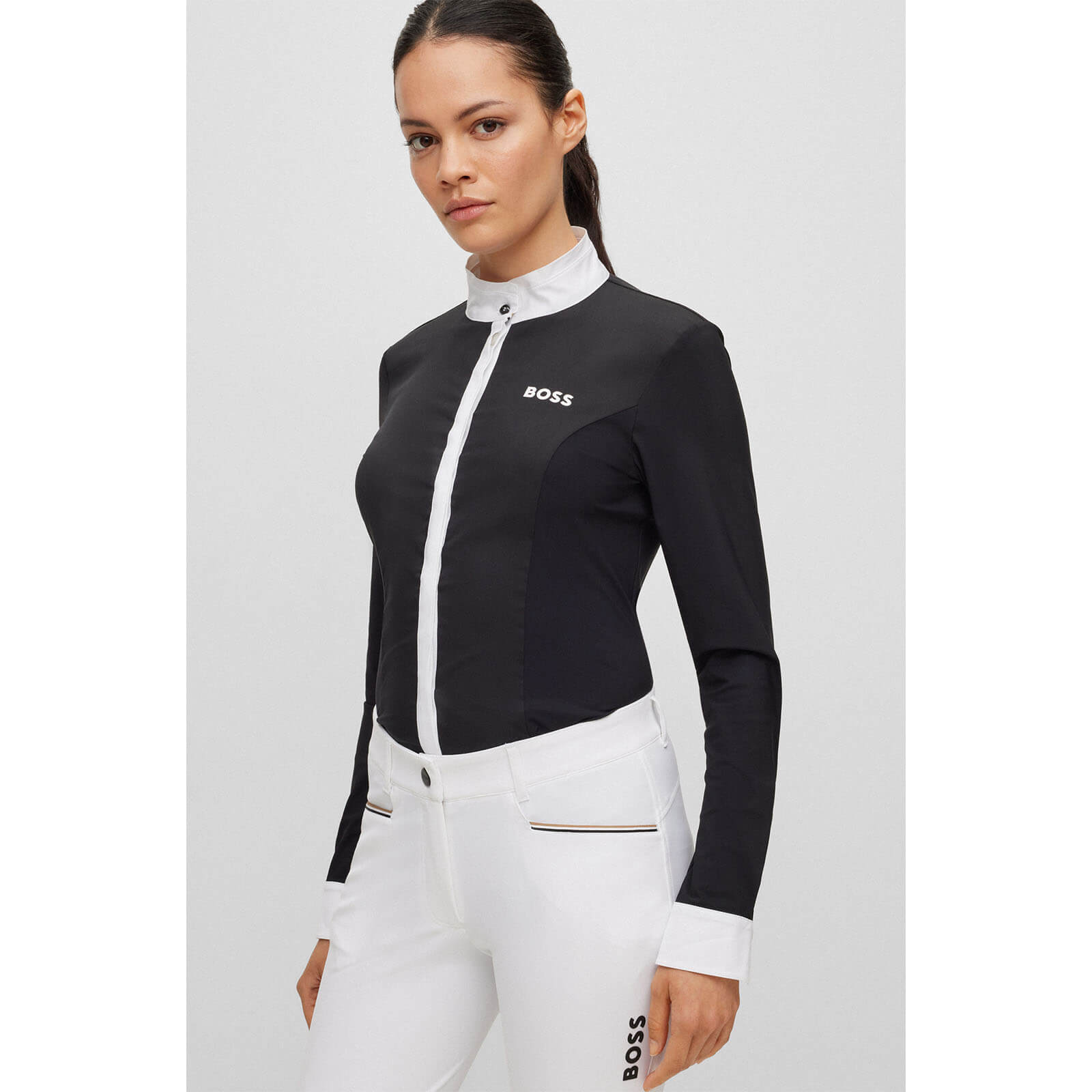 Turniershirt Damen Langarm Emma Classic Turnierbluse