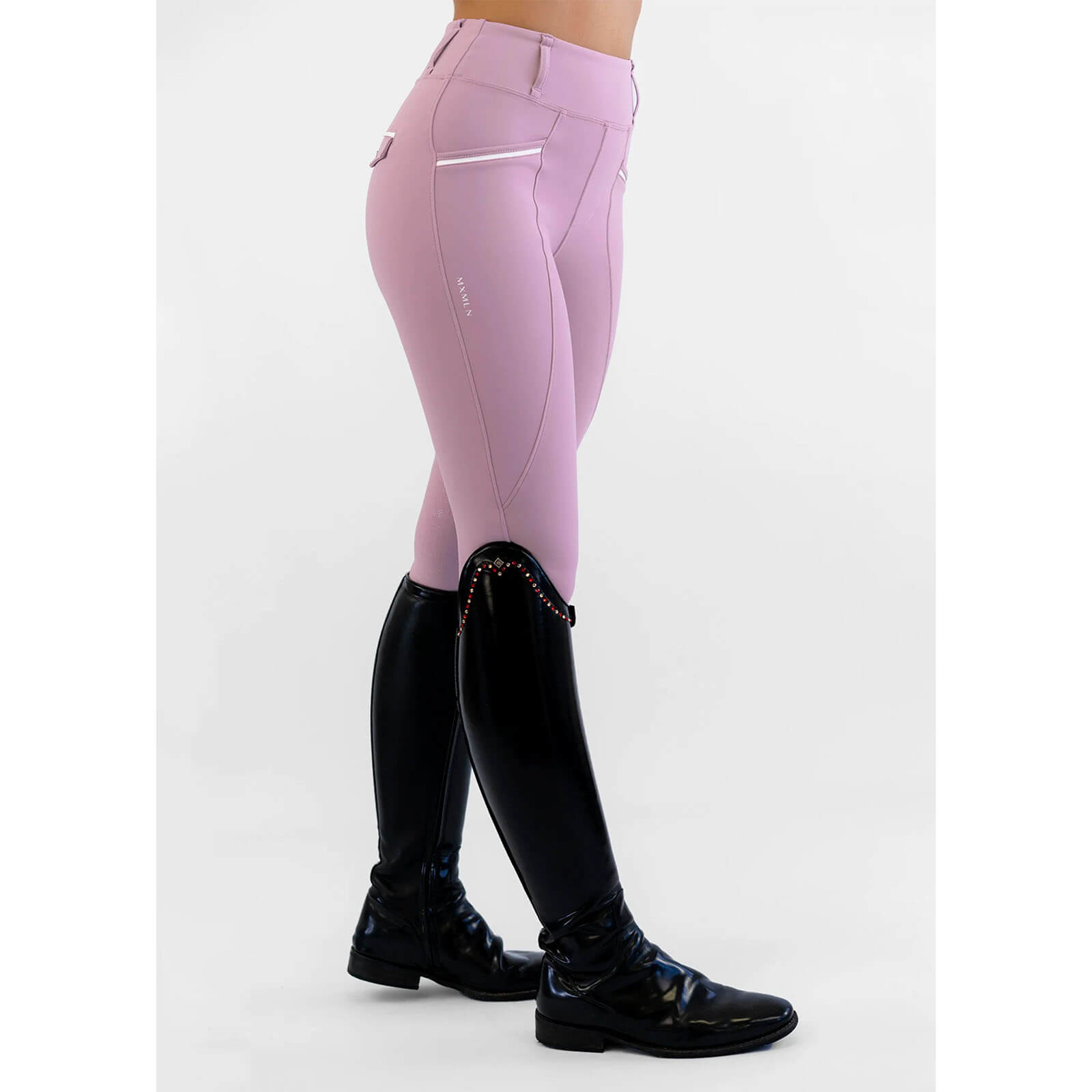 Reitleggings Damen Full-Grip Pro Riding Leggings