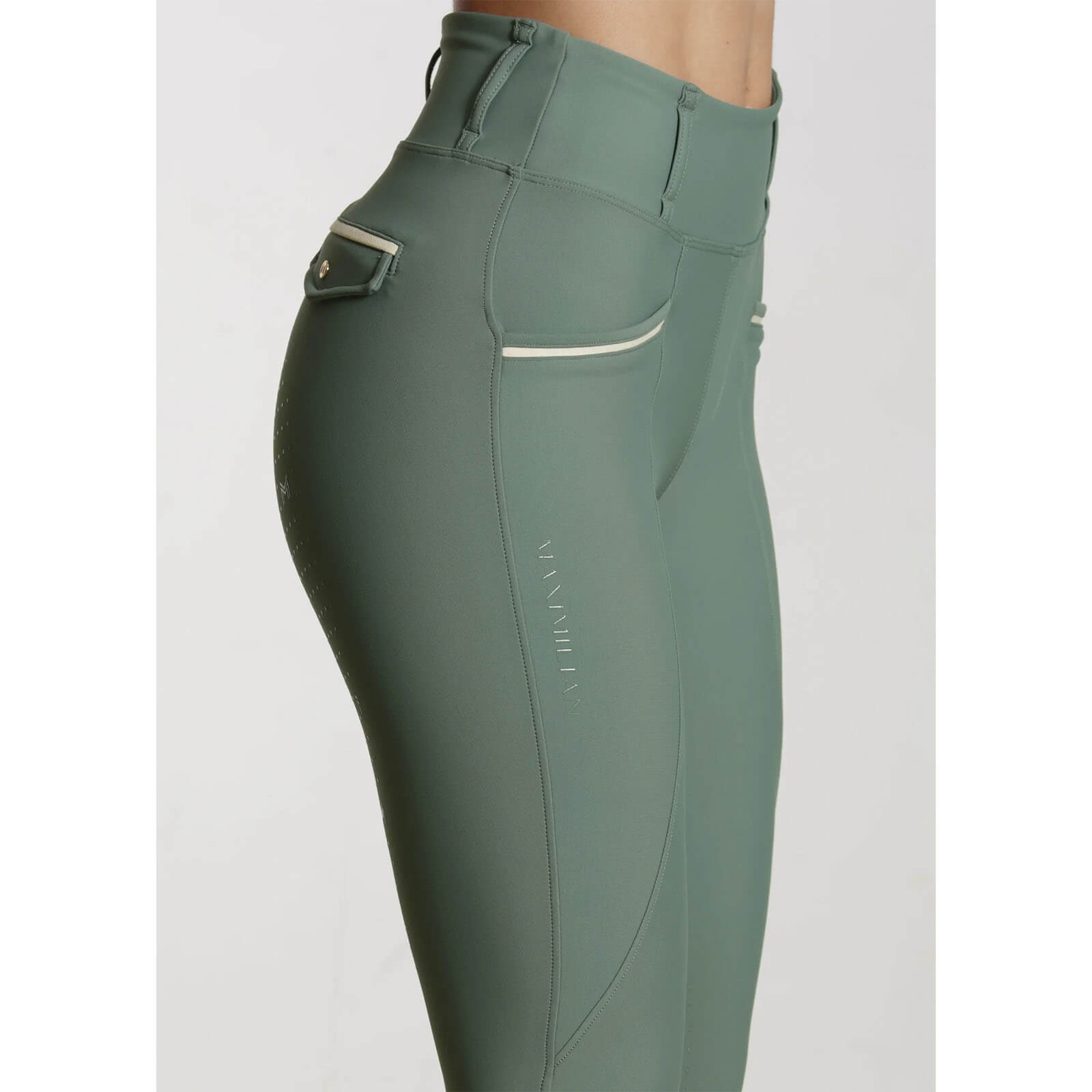 Reitleggings Damen Full-Grip Pro Riding Leggings
