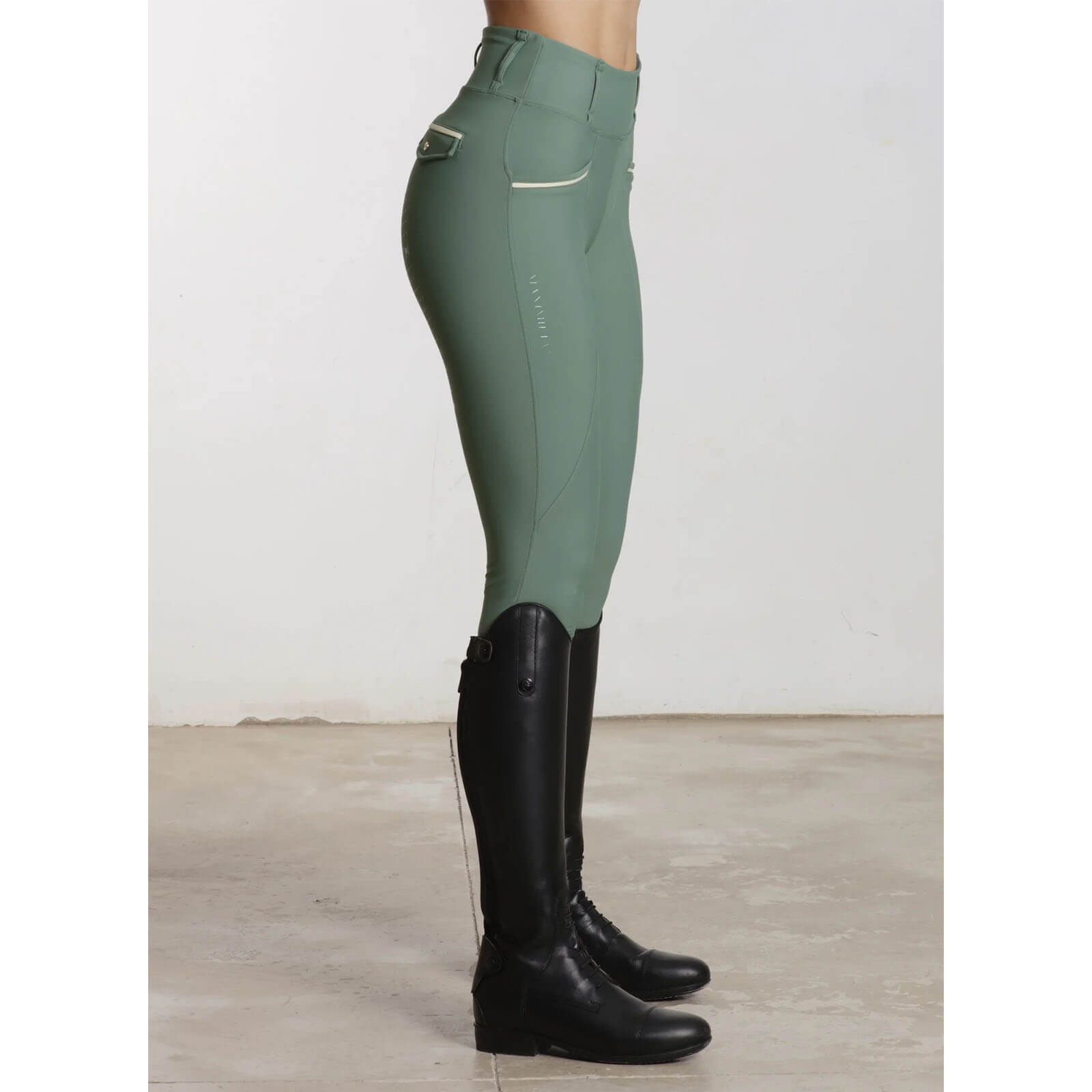 Reitleggings Damen Full-Grip Pro Riding Leggings