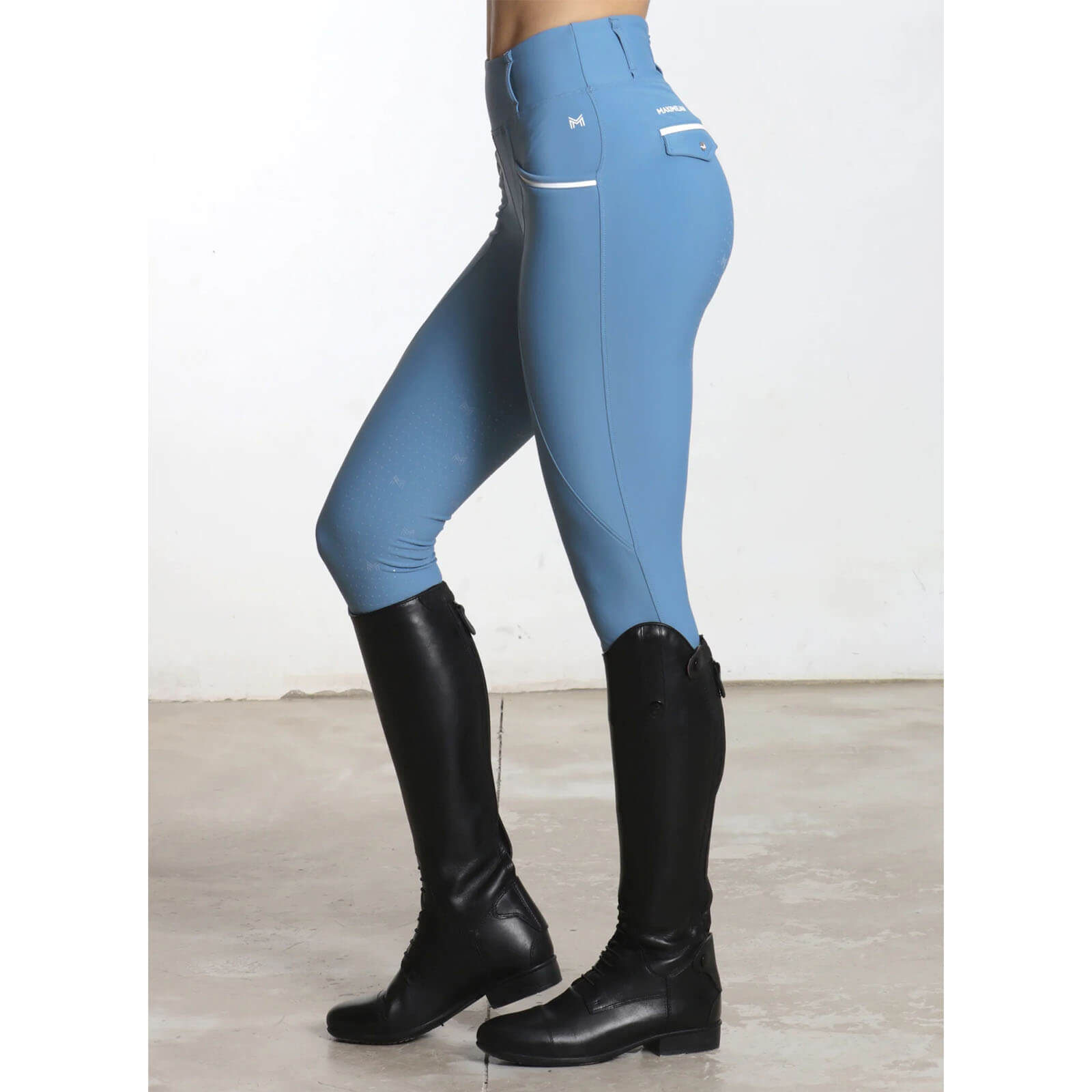 Reitleggings Damen Full-Grip Pro Riding Leggings