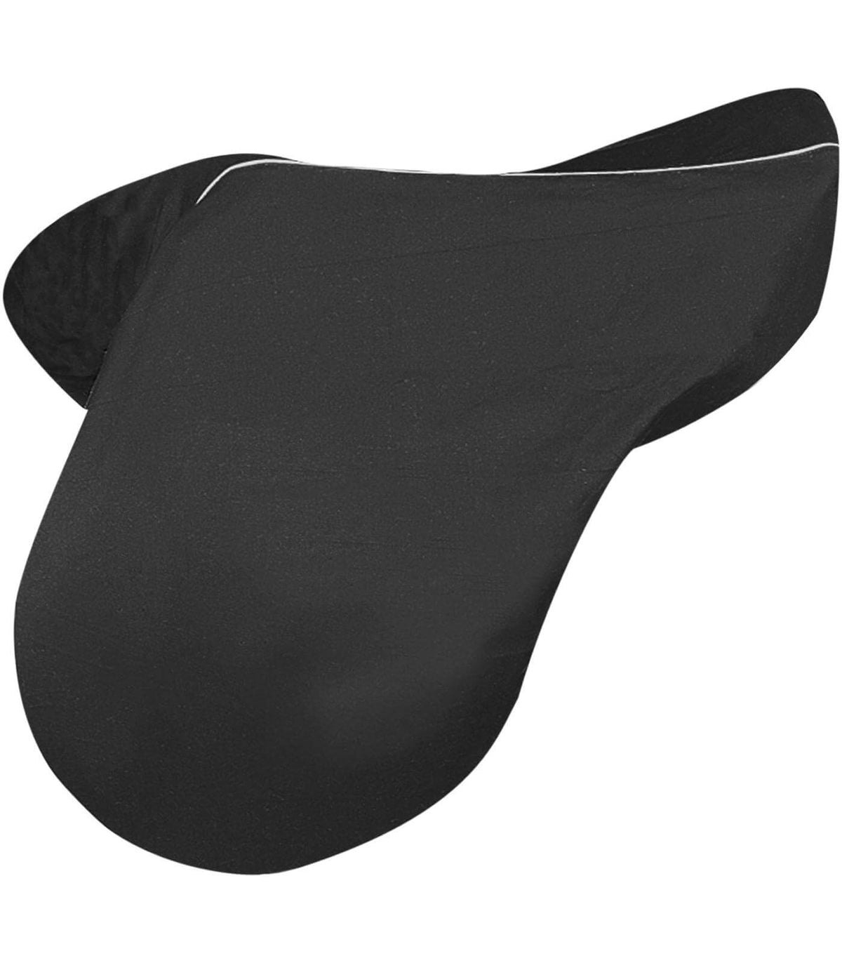 Sattelschutzbezug Baumwolle, schwarz